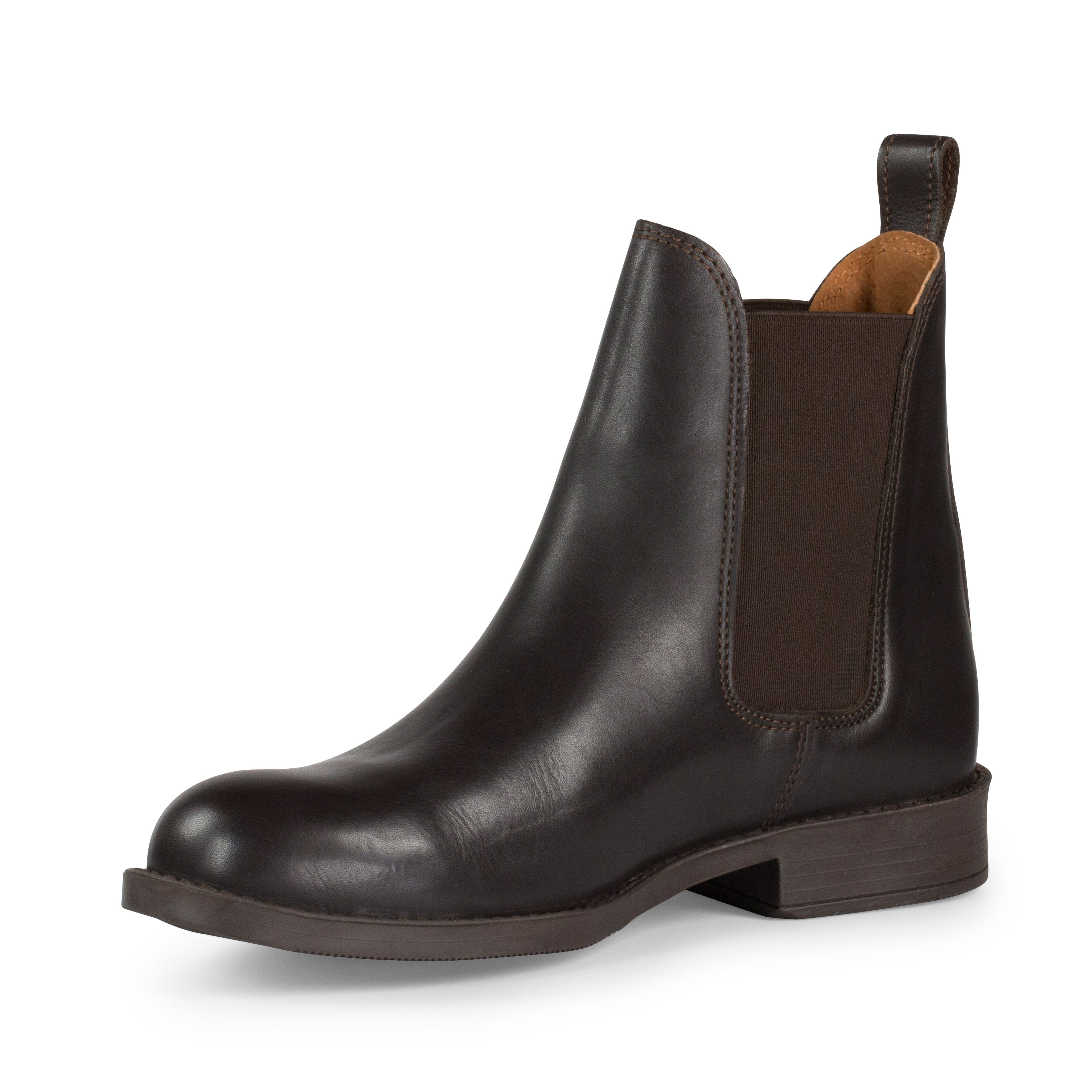 Men and Women Black or Brown Horze Classic Leather Jodhpur Boots 