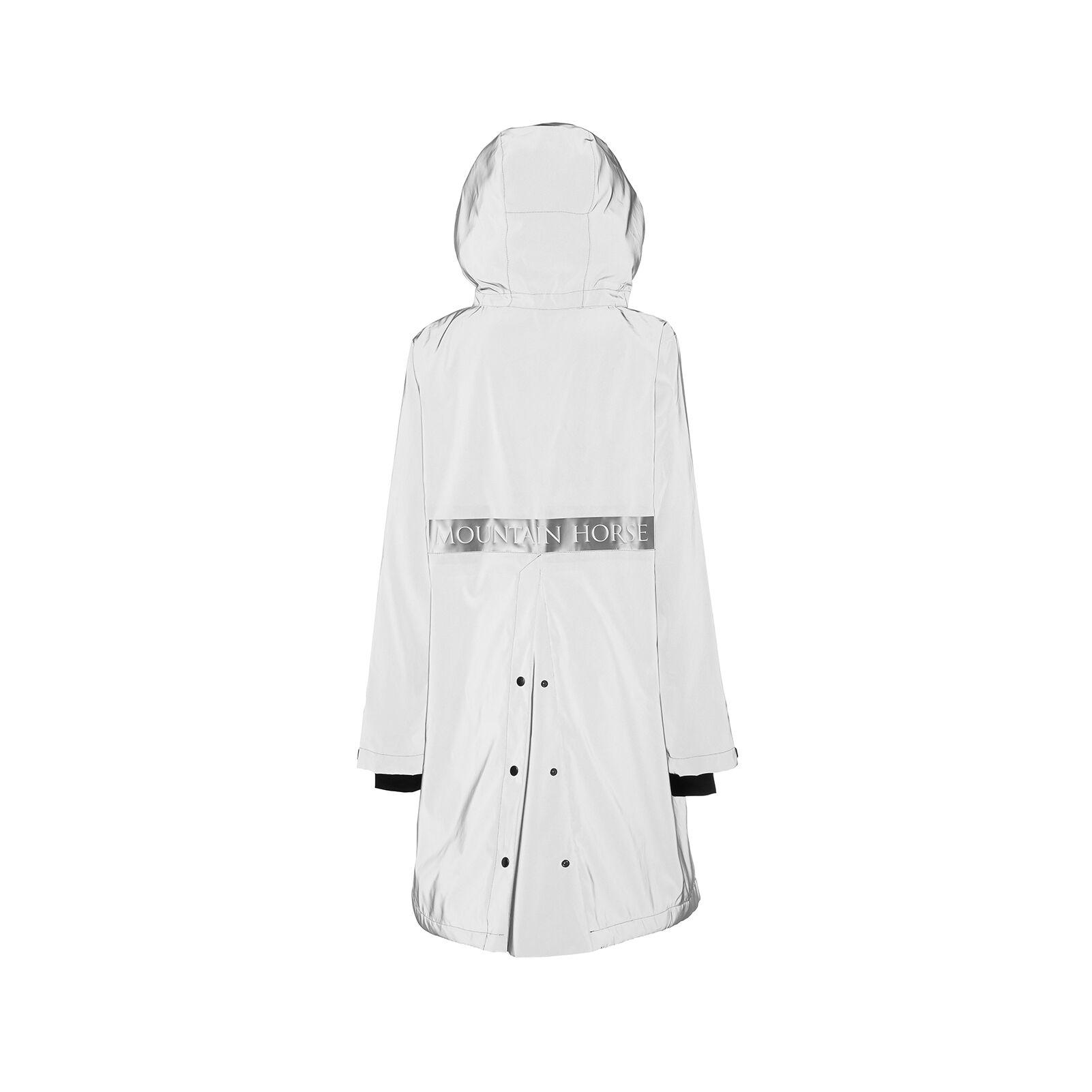 White new arrivals horse parka