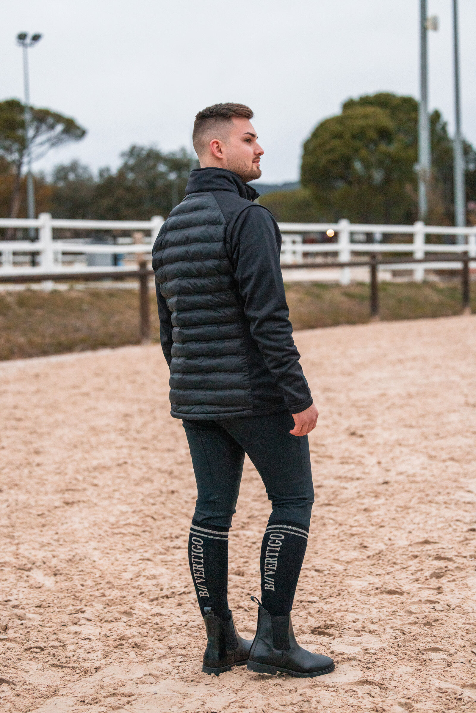 Riding sales boot socks