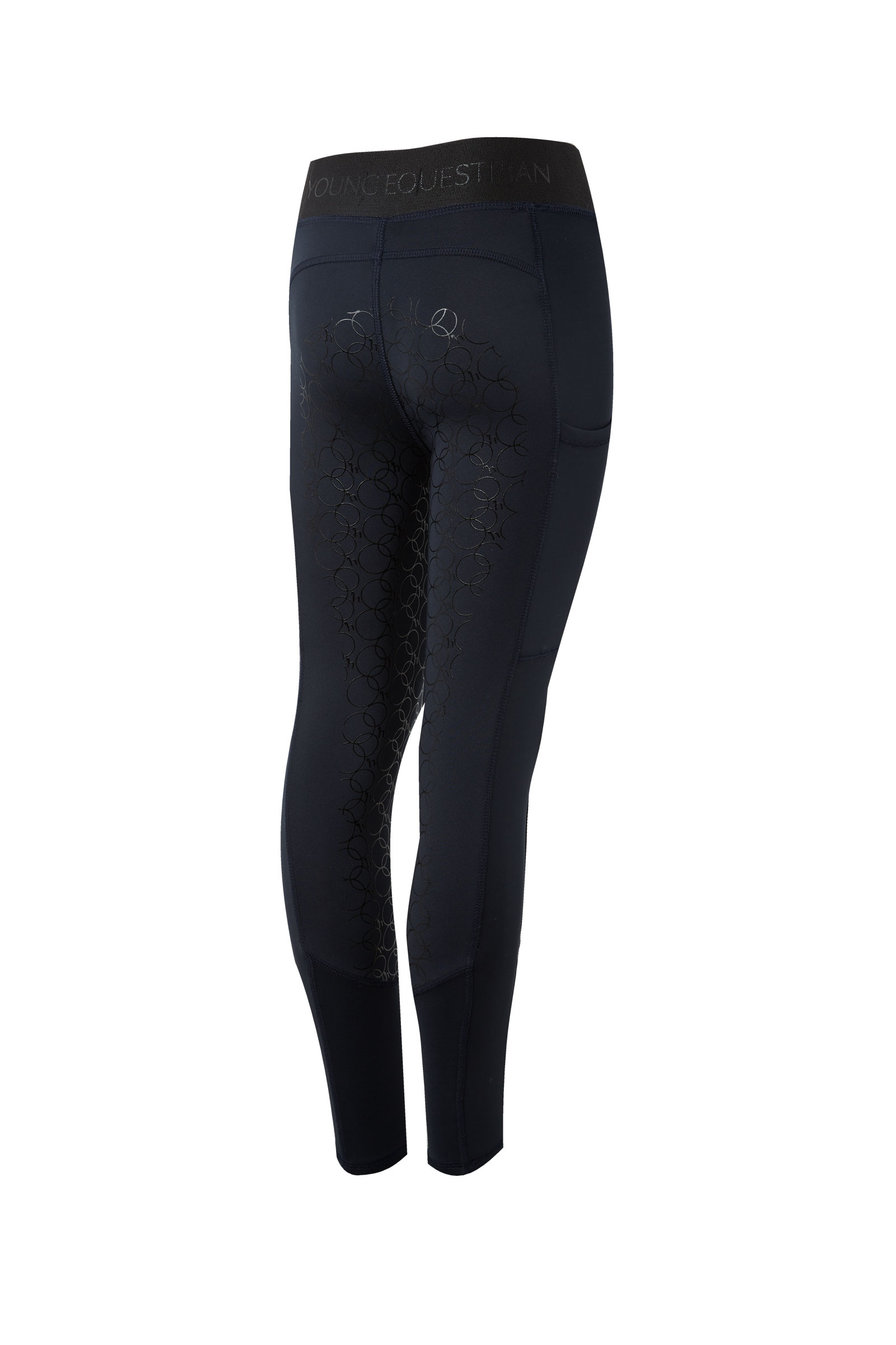 Spring Riding Tights in Navy with silicone grip seat - Plum Tack