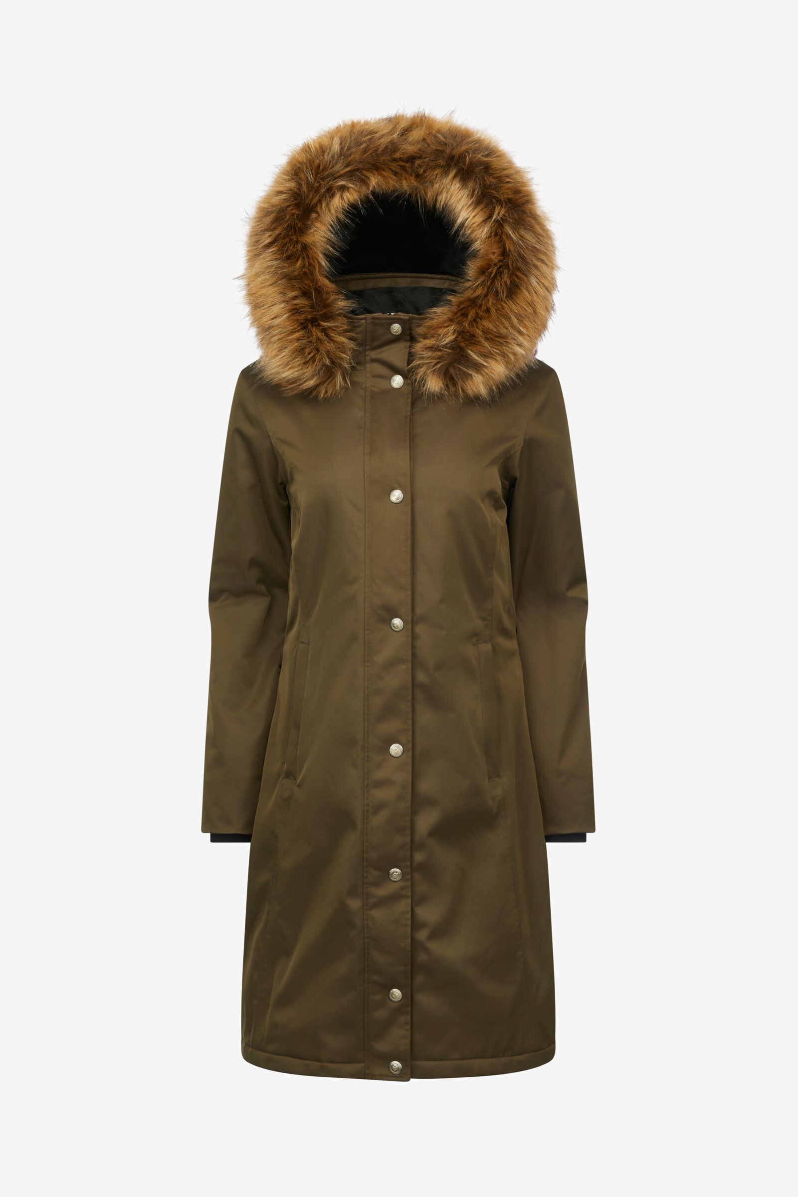Anya check coat hot sale