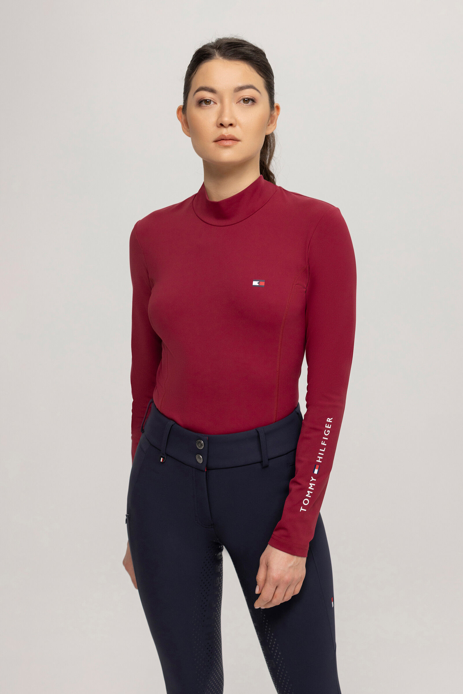 Tommy hilfiger long sleeve women's on sale