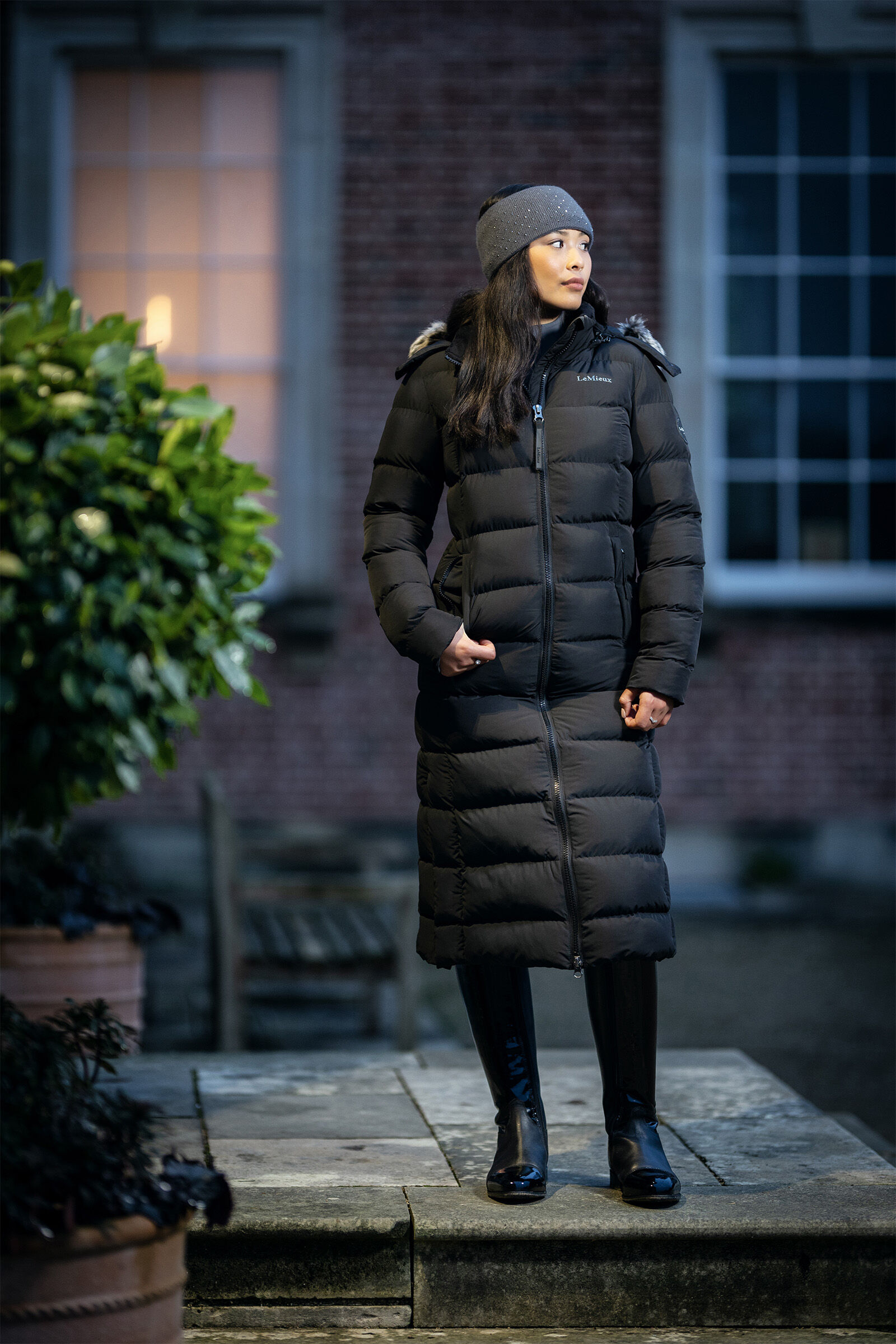 Womens long warm puffer coat cheap