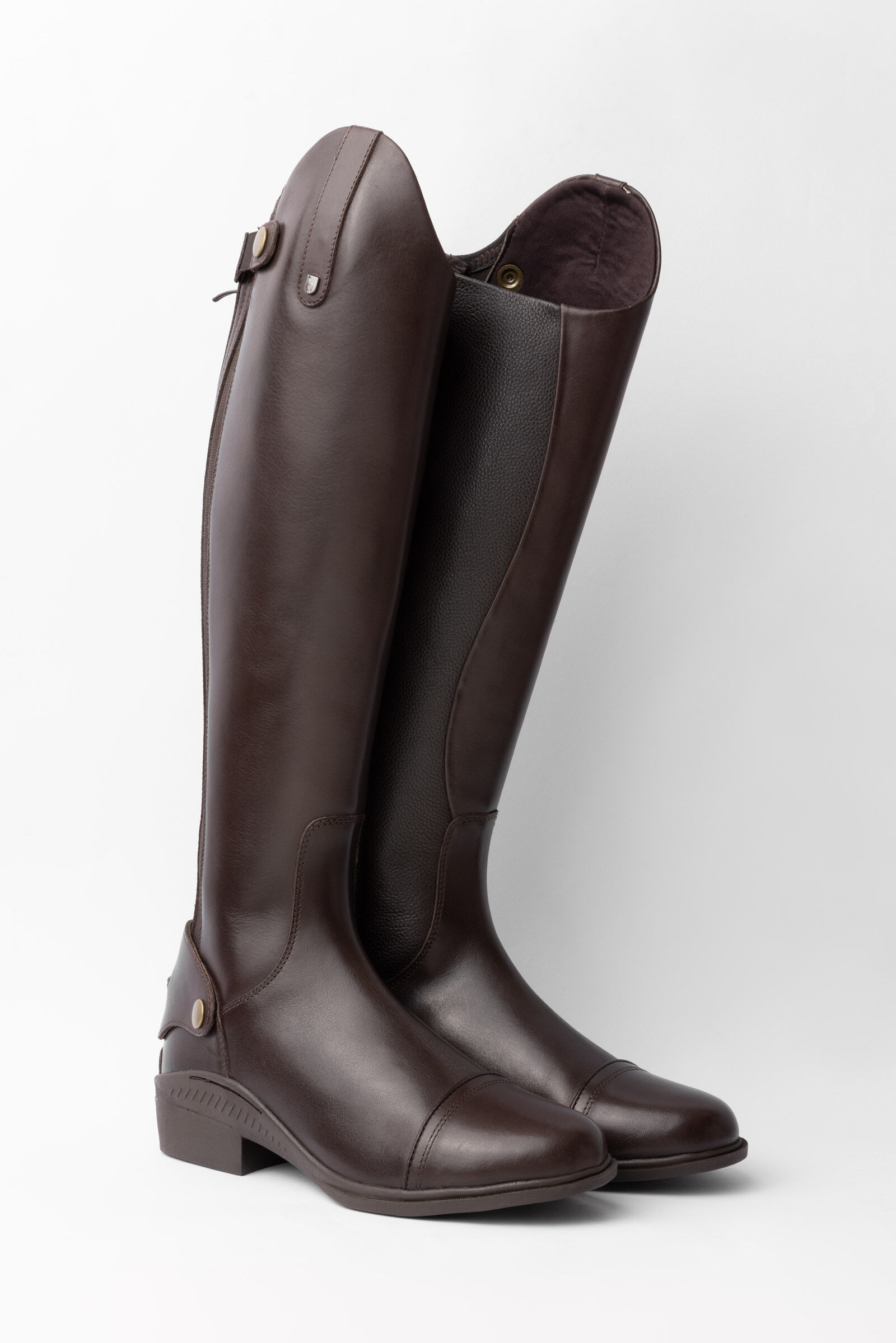 Womens leather wellington boots discount