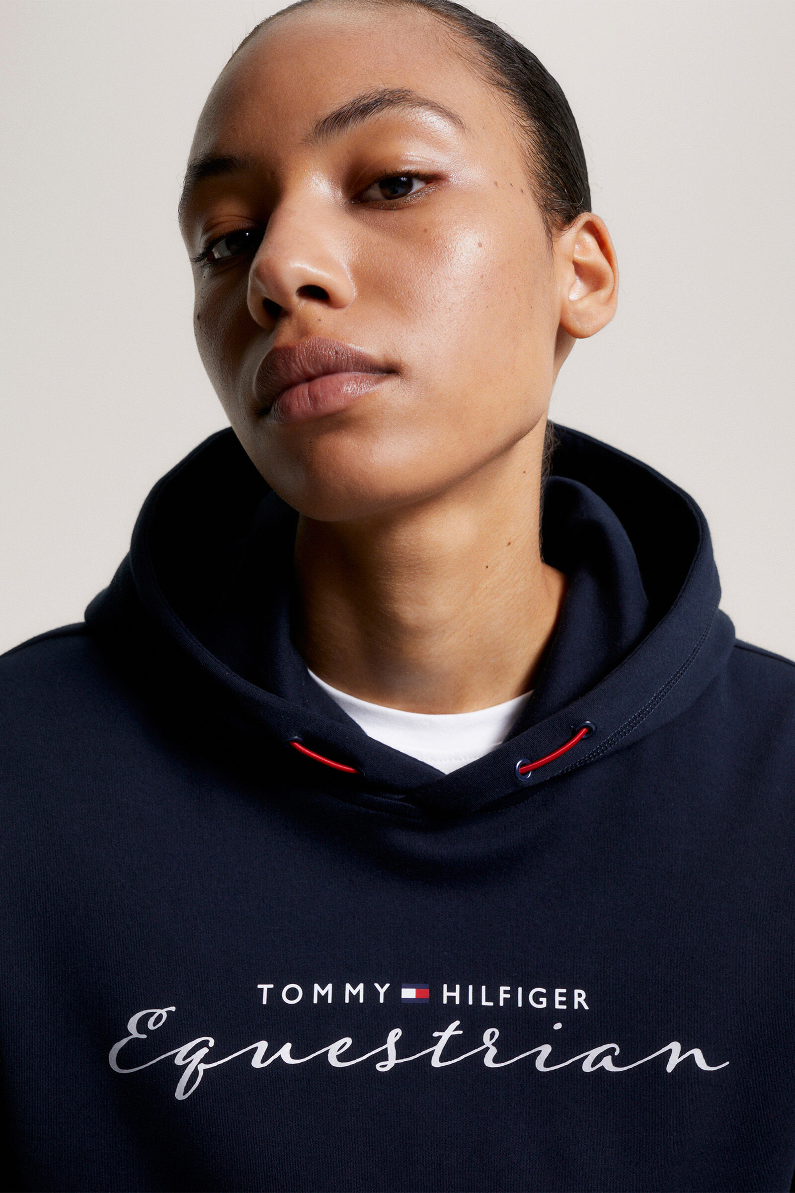 Tommy hilfiger top metallic hoodie
