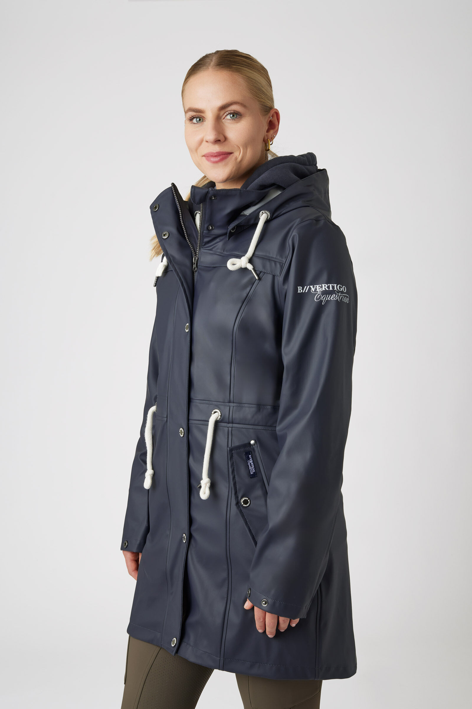 Womens pu raincoat online