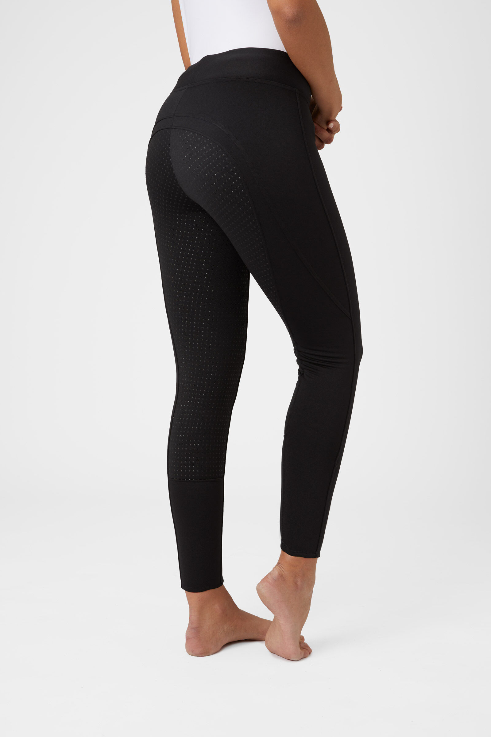 Horze Active Women s Winter Silicone Full seat Tights
