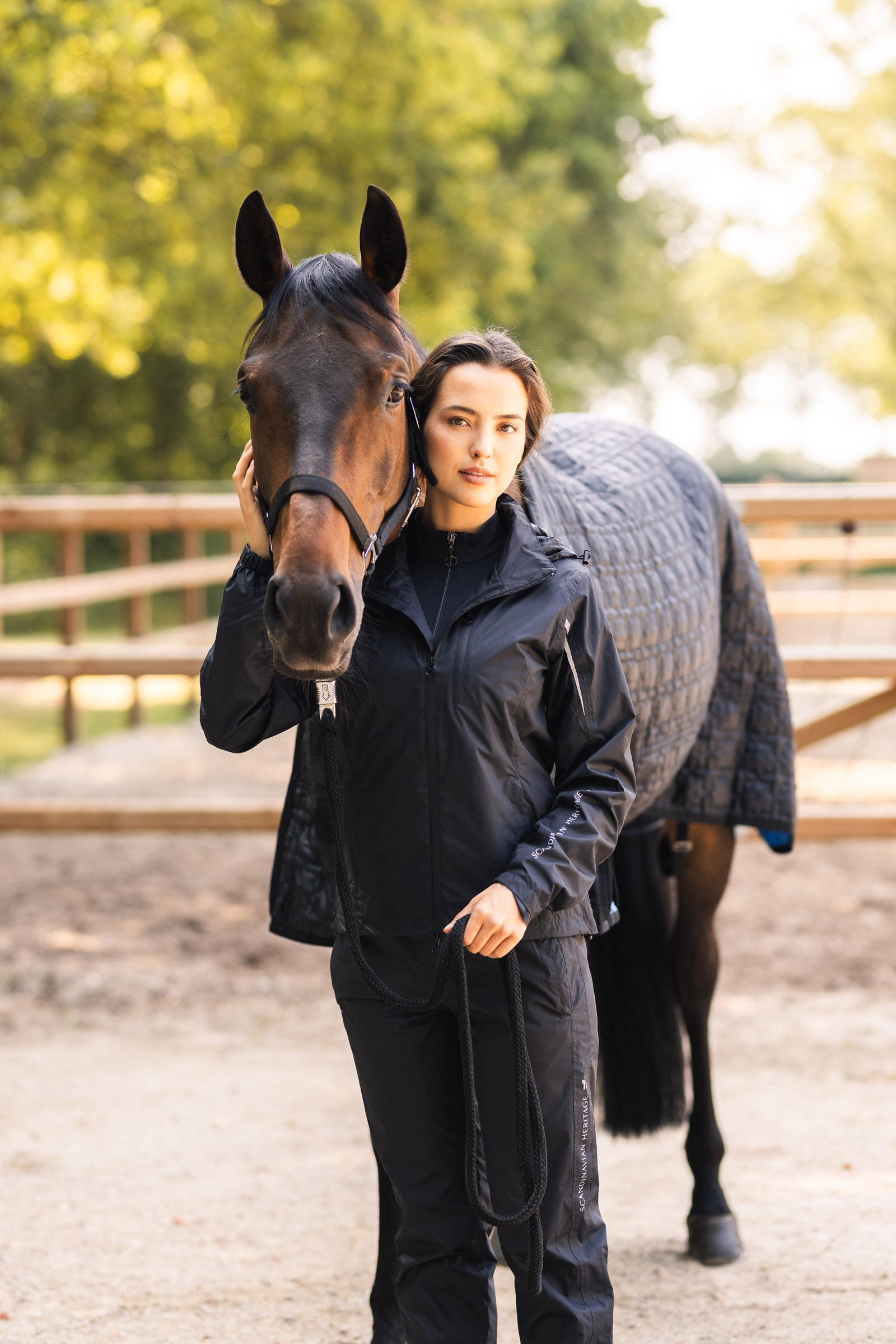 Rain slickers for horseback 2025 riding