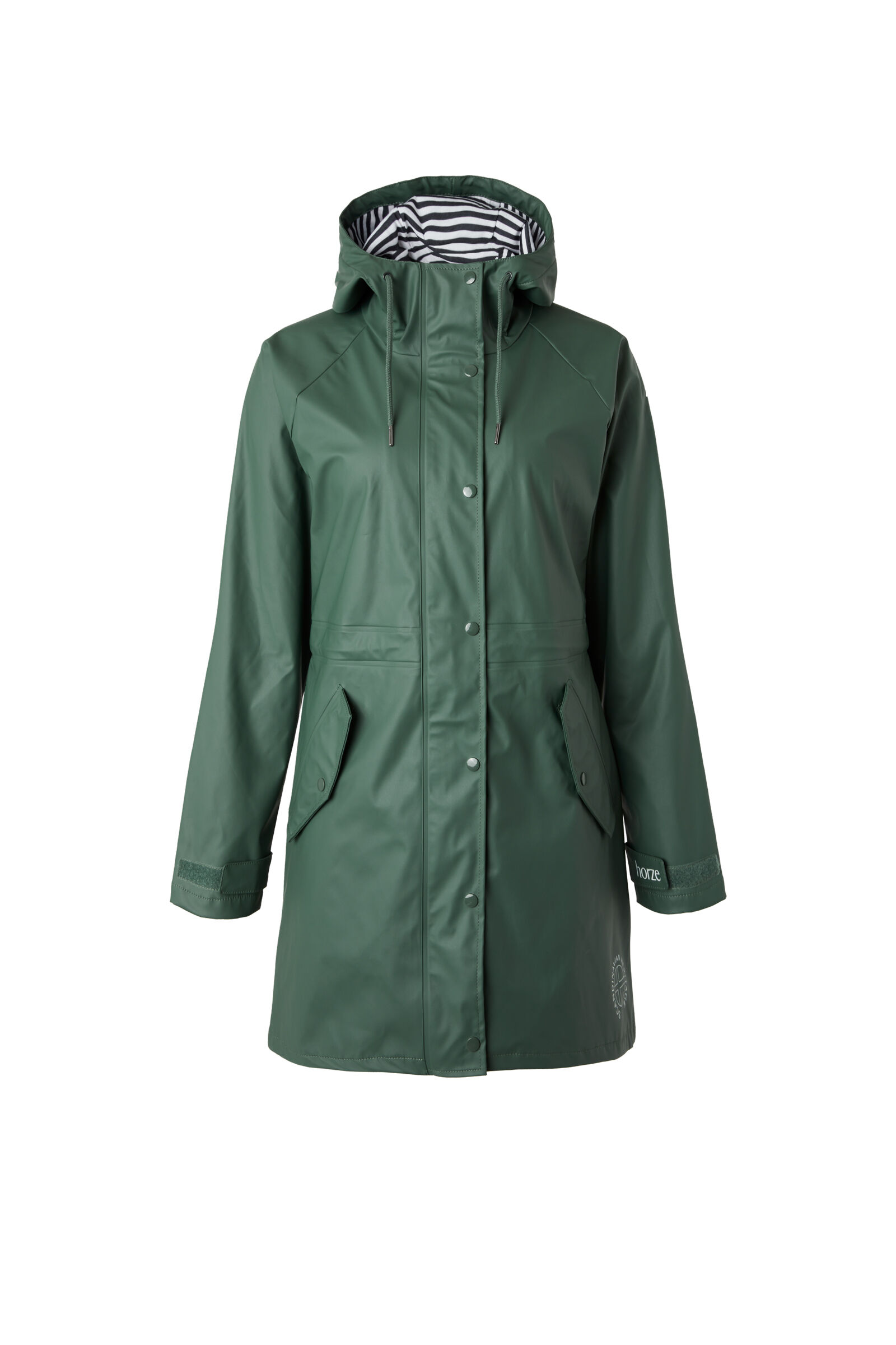 Horze Dania Women s PU Rain Coat with Jersey Lining