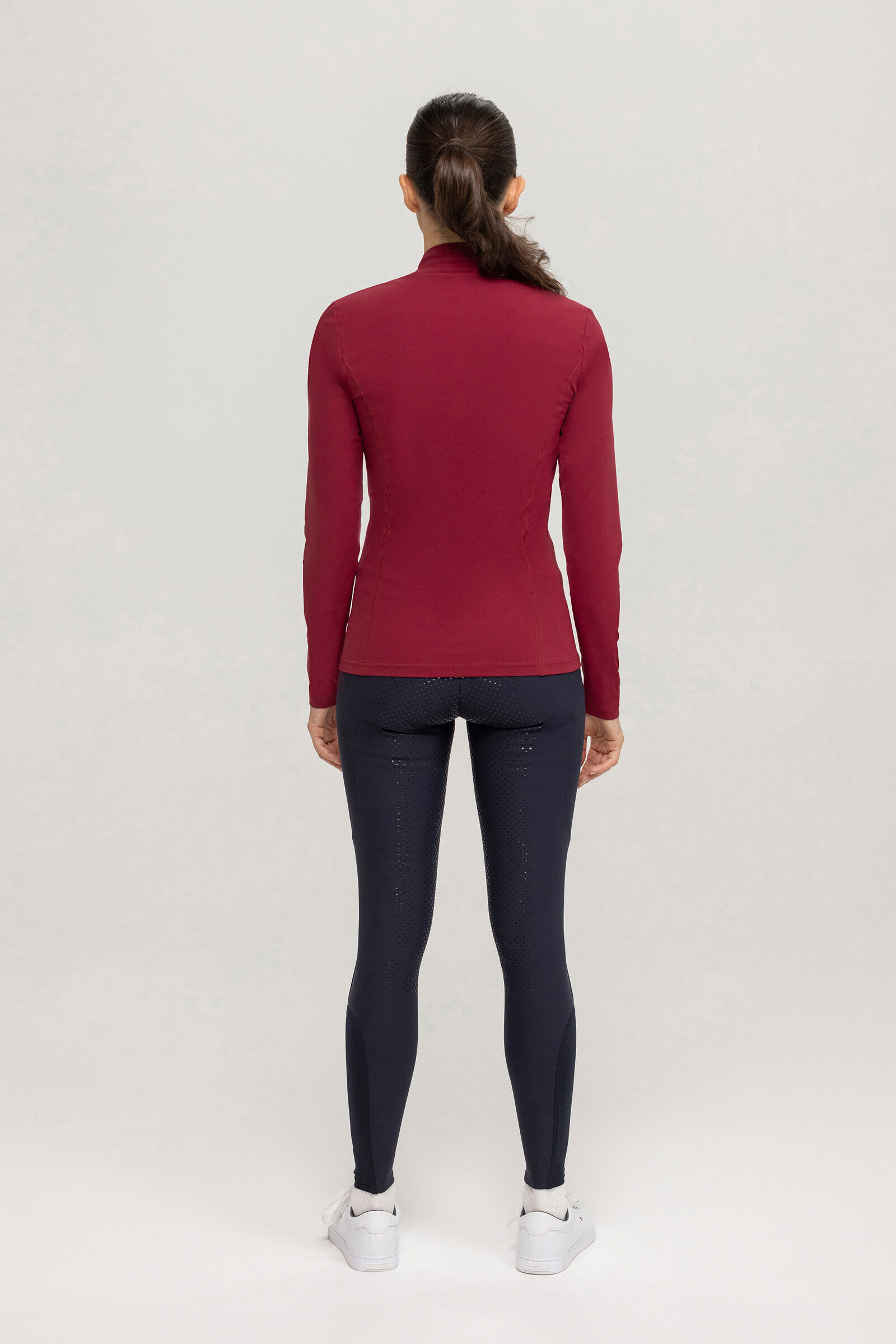 Tommy Hilfiger Equestrian High Neck Women s Long Sleeve Baselayer Shirt