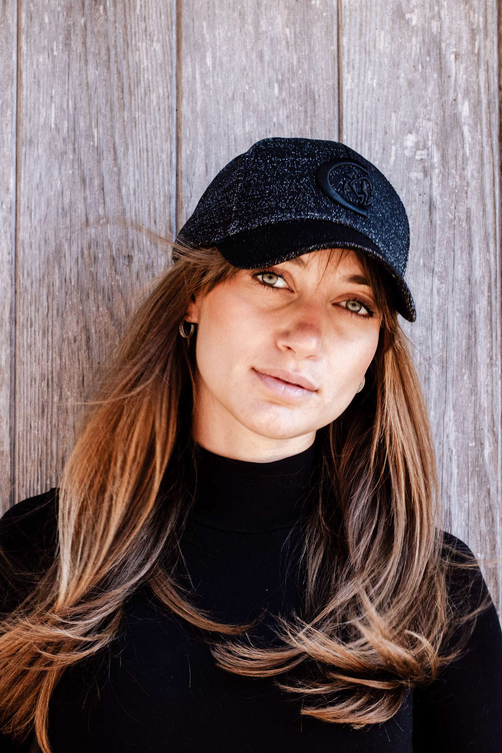 Glitter baseball caps deals