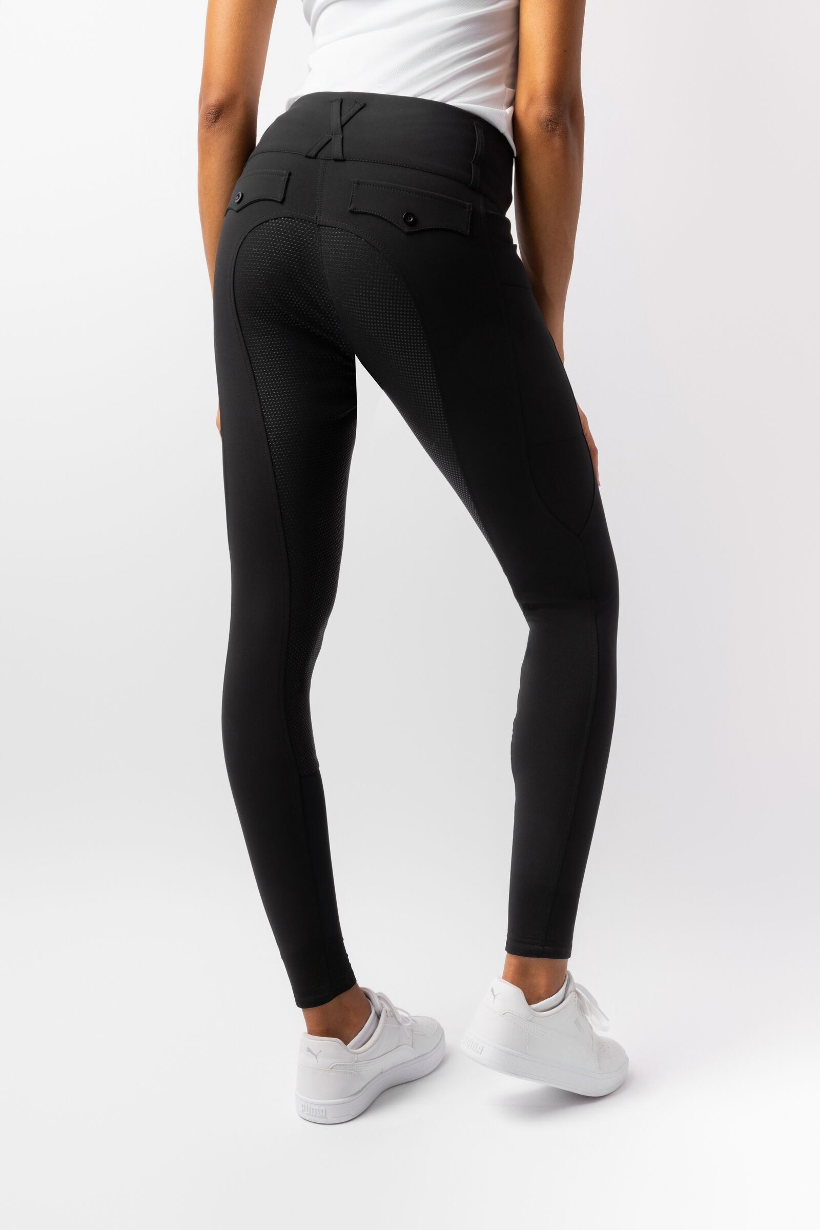 Horze Leonie pantalon d'équitation à fond intégral pour femme