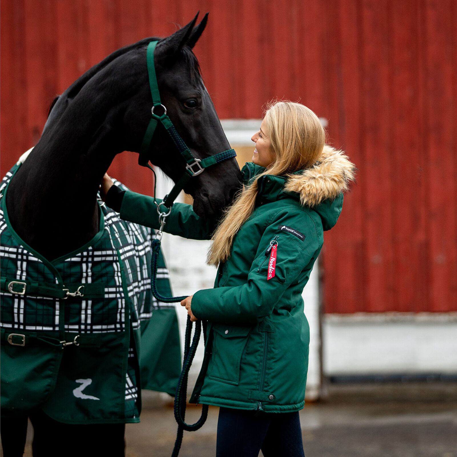 Buy Horze Brooke Women s Long Parka Riding Jacket horze