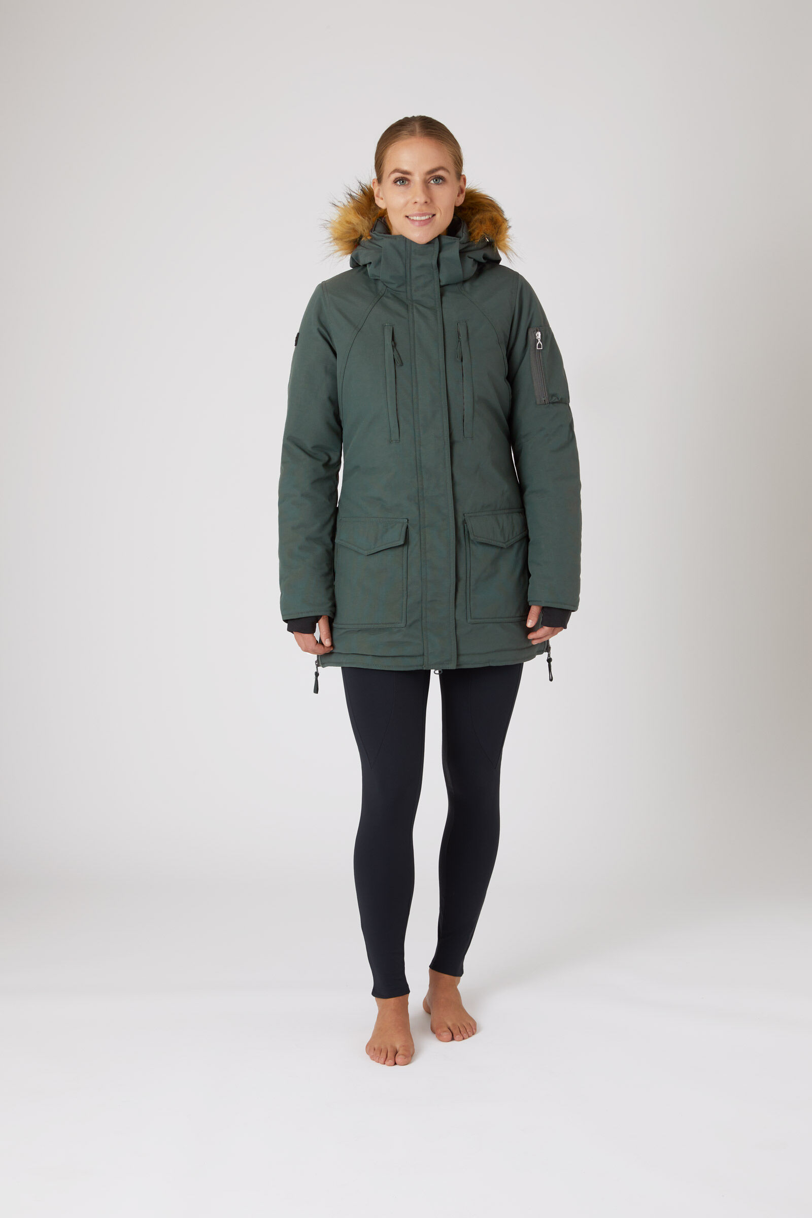 Buy Horze Brooke Women s Long Parka Riding Jacket horze
