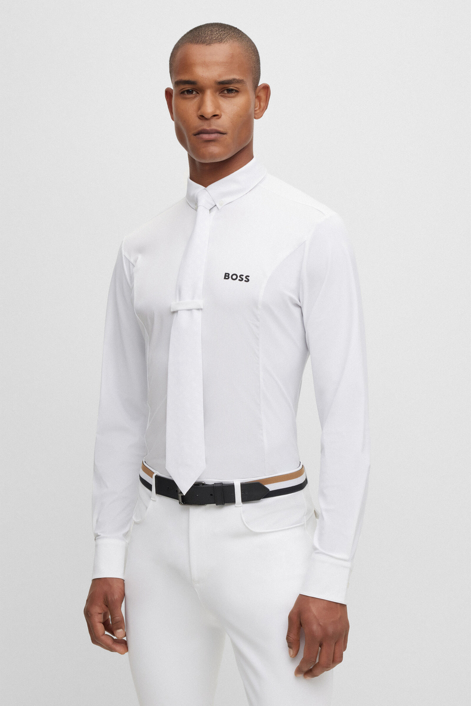 Hugo boss hot sale white blouse