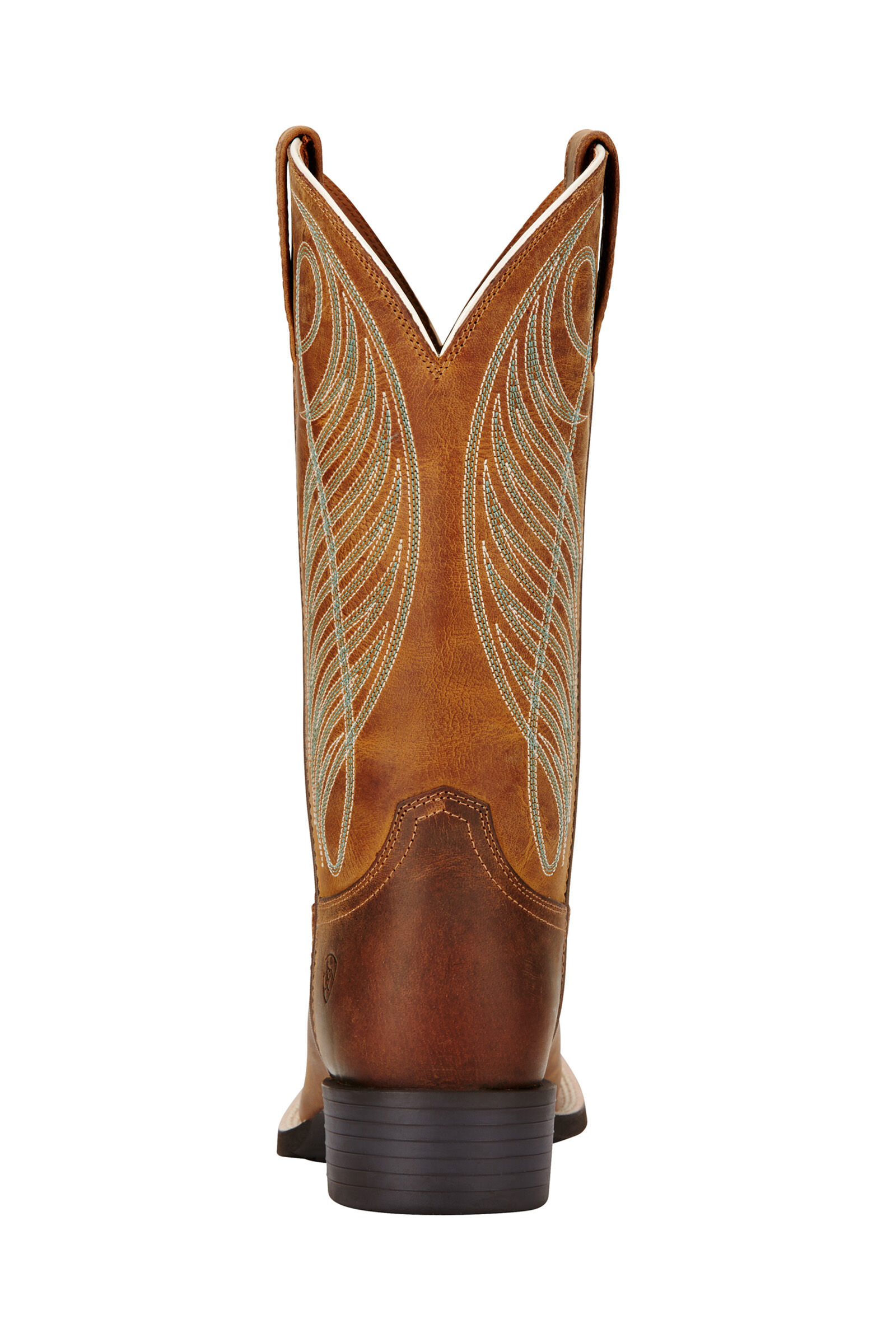 Ariat round up wide square toe western boot hot sale