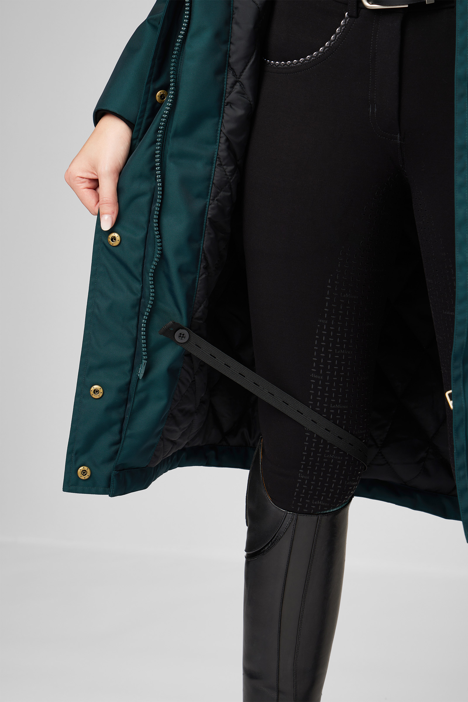 le mieux long riding coat