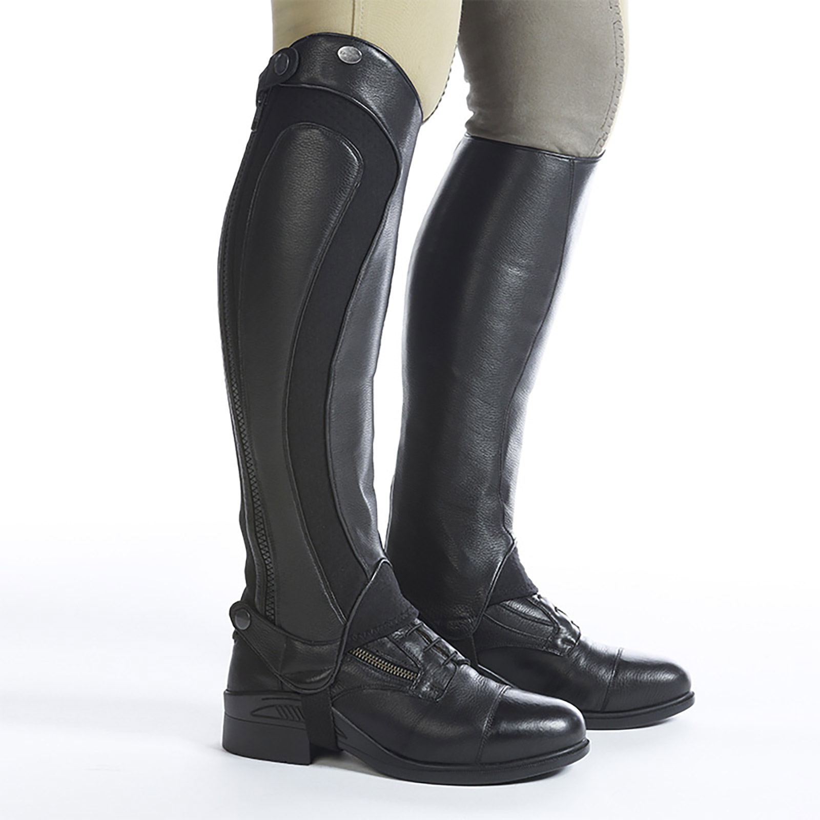Horze Calgary Mesh Half Chaps Size Horze Quinton Leather Half