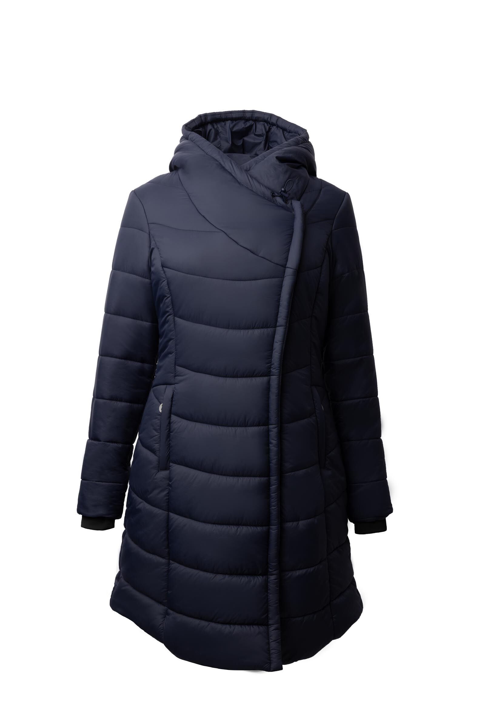 Womens black duvet coat shop