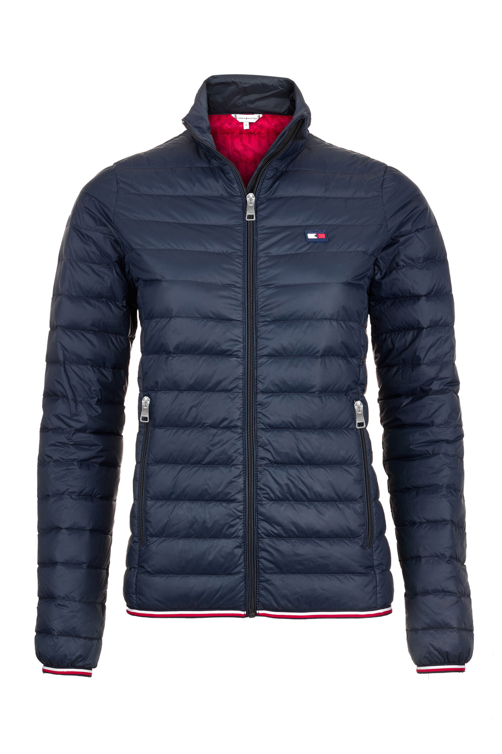 Tommy hilfiger blue coat womens hot sale