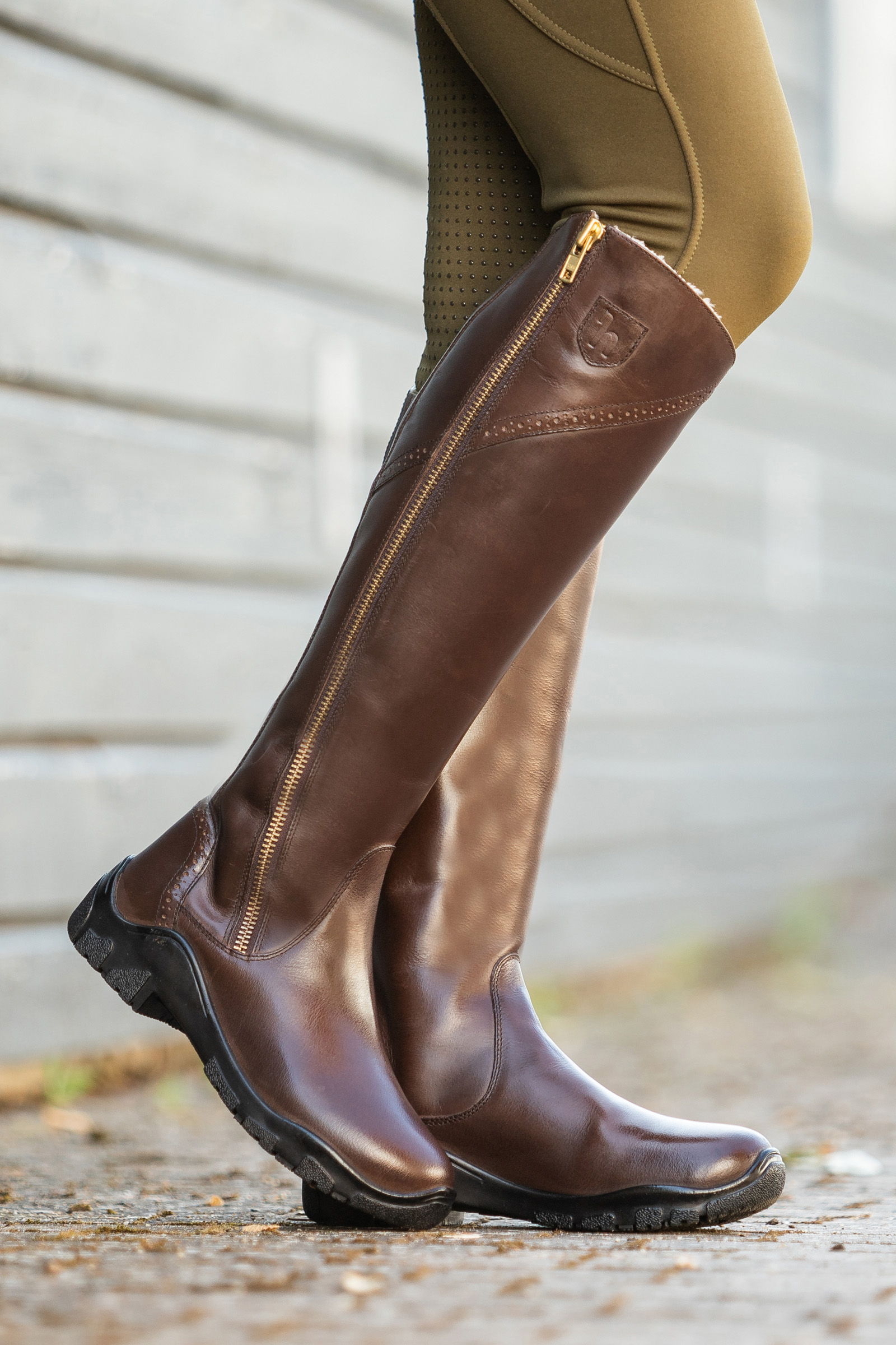 Winter Boots Cognac Riding Boots Womens Horse Riding Horze Aspen