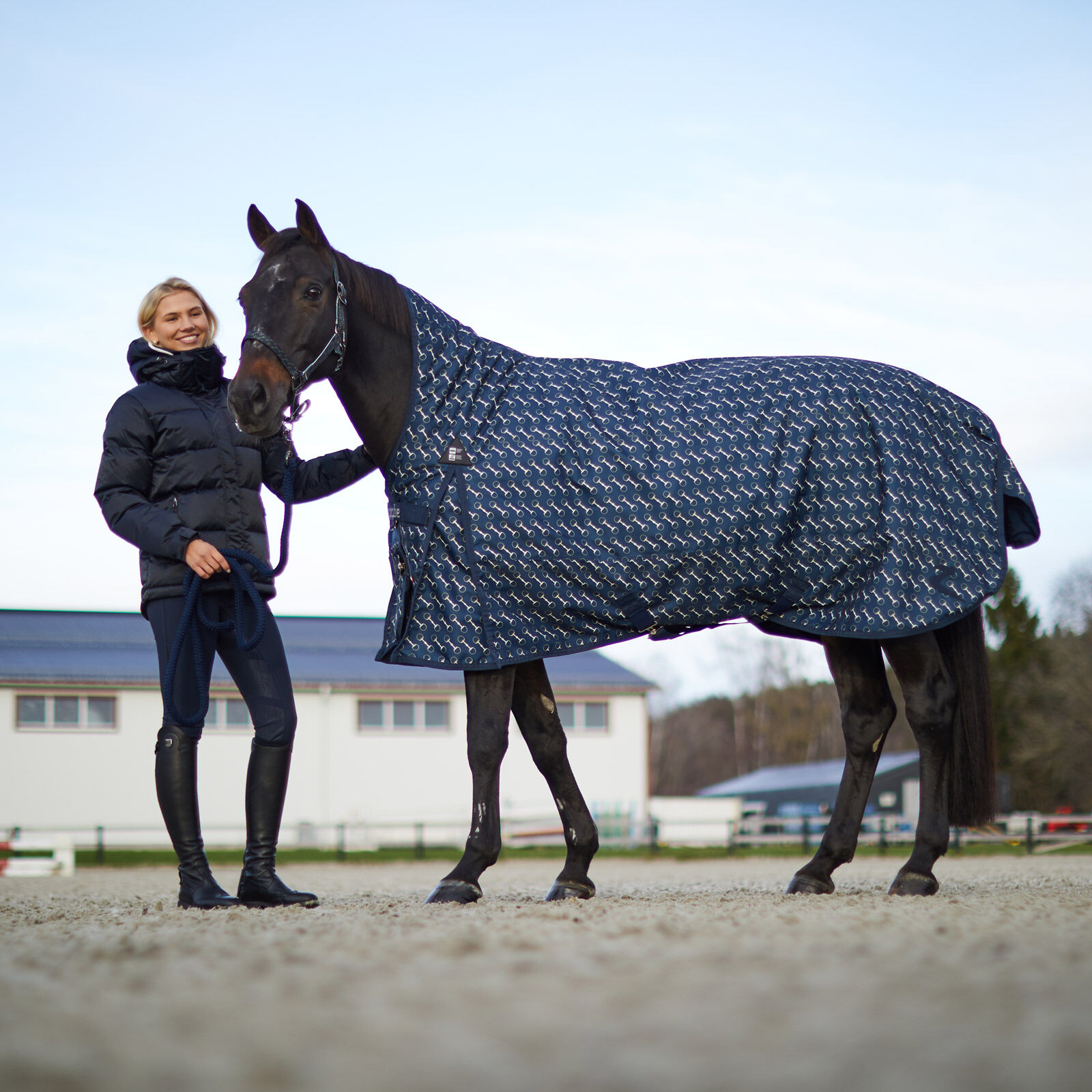 Buy Horze Avalanche Turnout Rug with High Neck and Fleece Lining