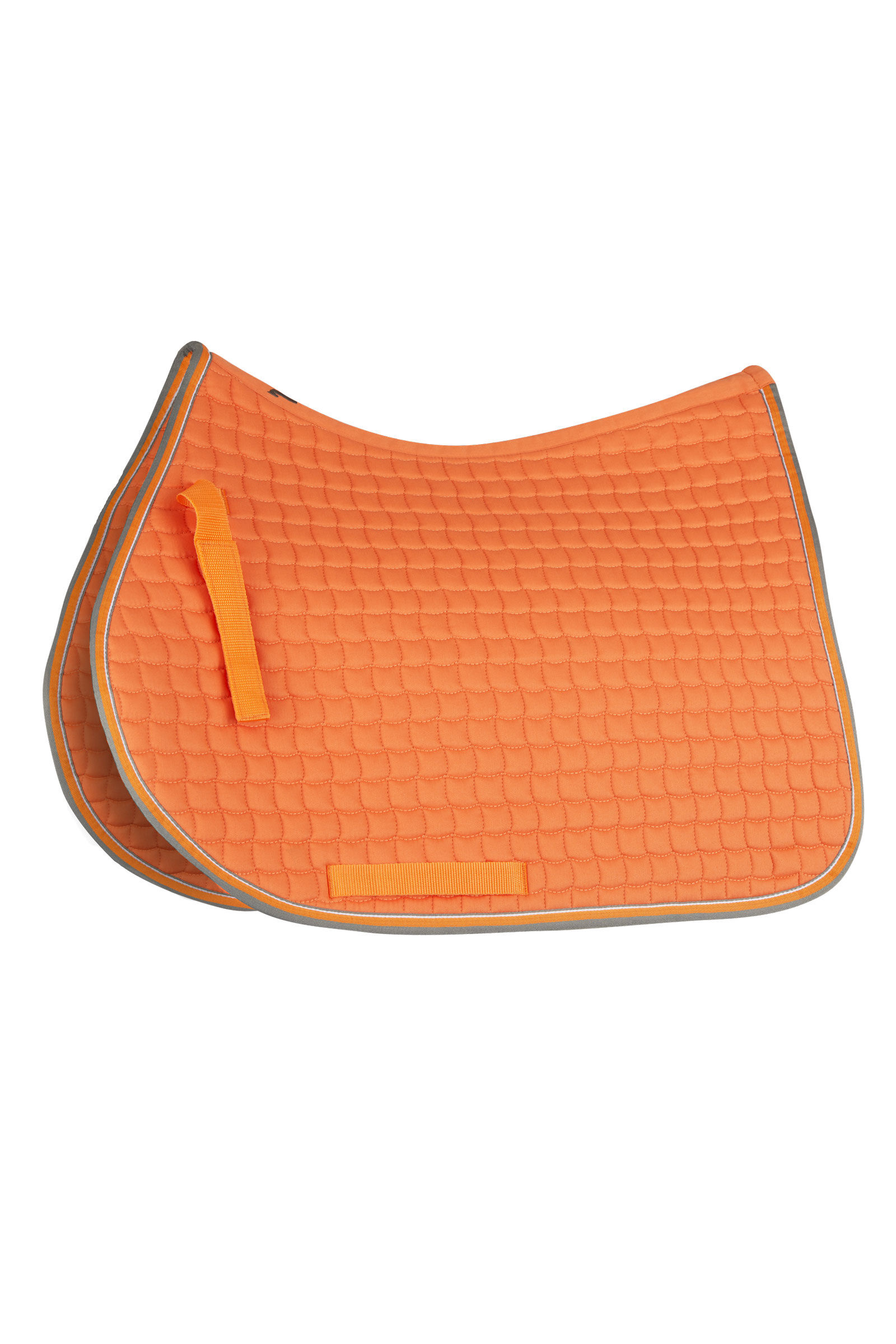 Orange western online saddle pad