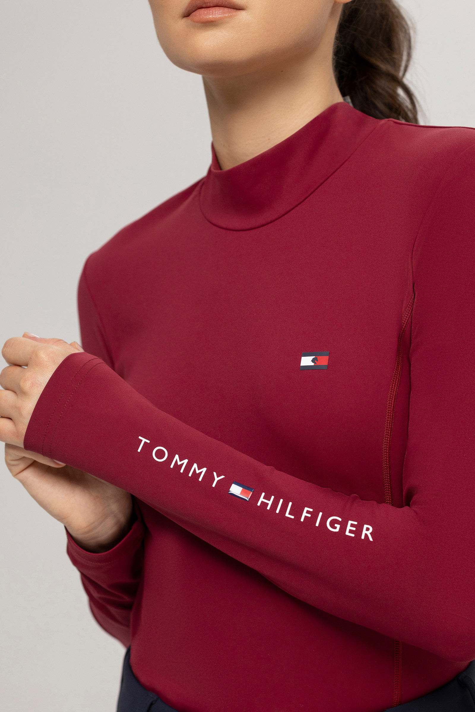 Tommy hilfiger long sleeve shirt womens store