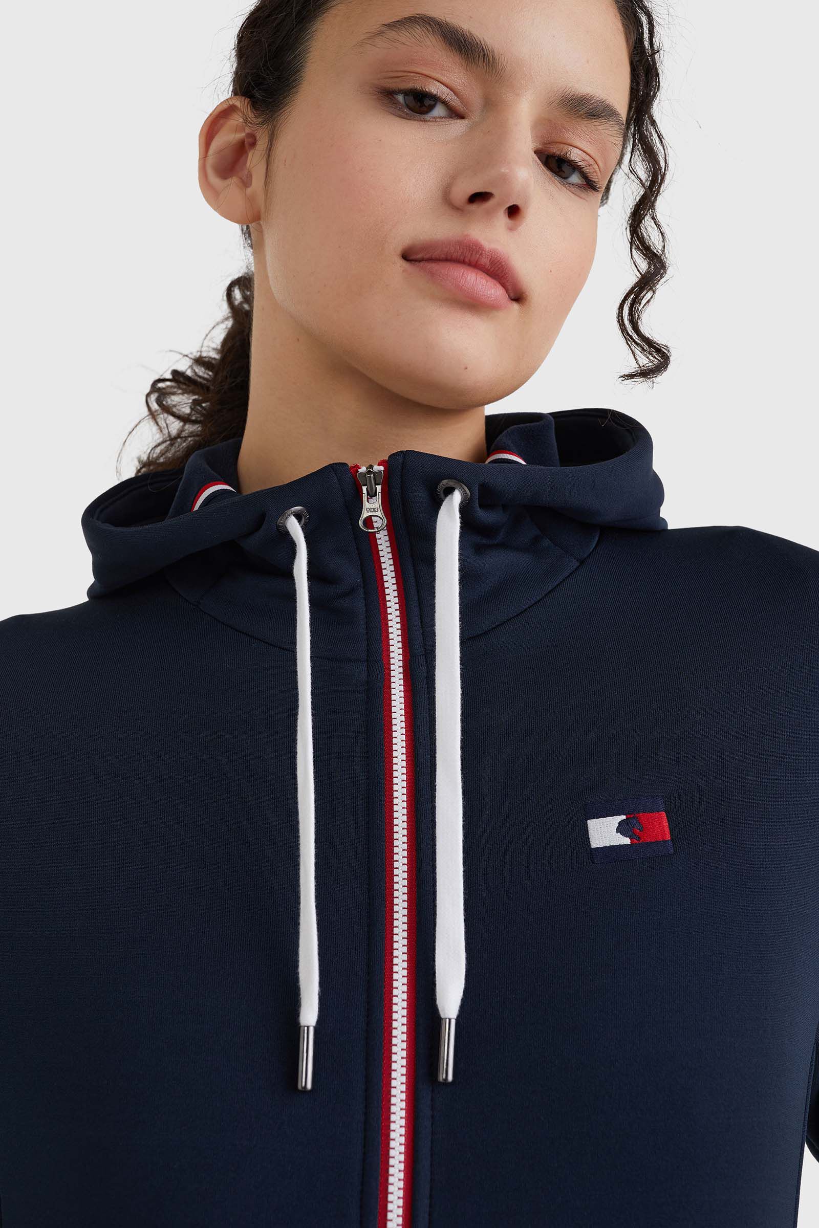 Tommy fleece jacket outlet