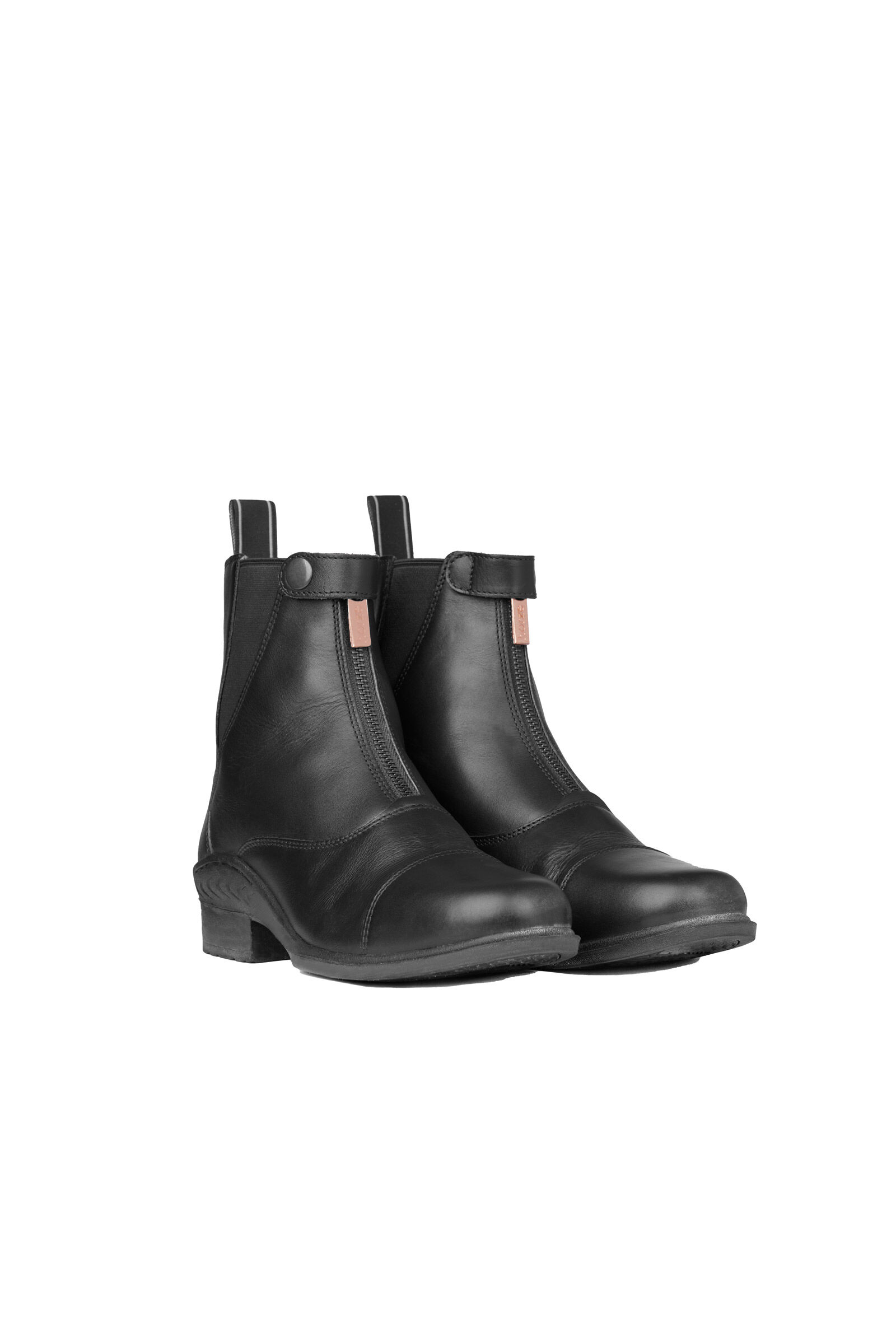 Buy Horze Rose Leather Jodphur Boots with Front Zipper horze