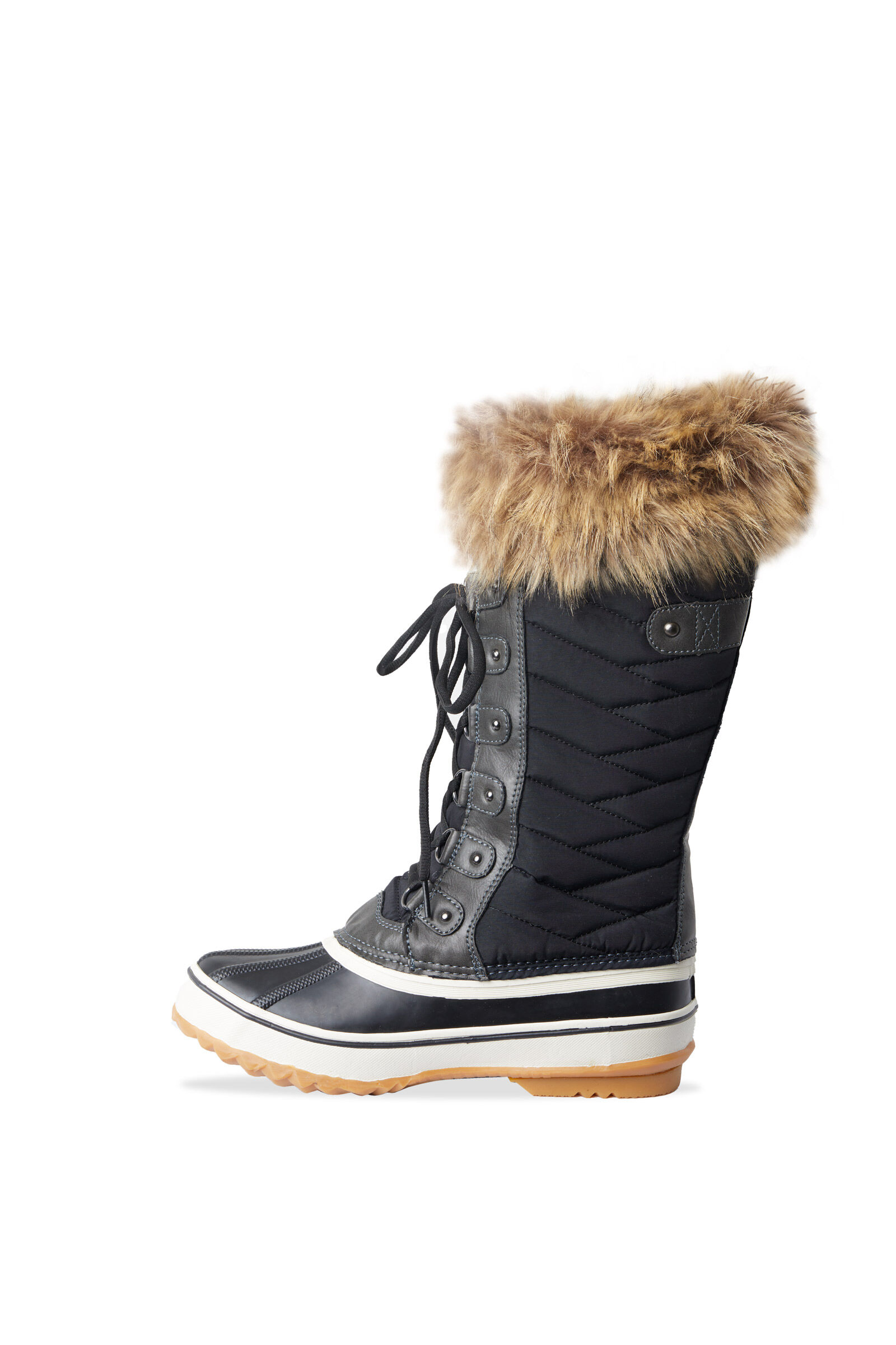 Fur topped winter best sale boots
