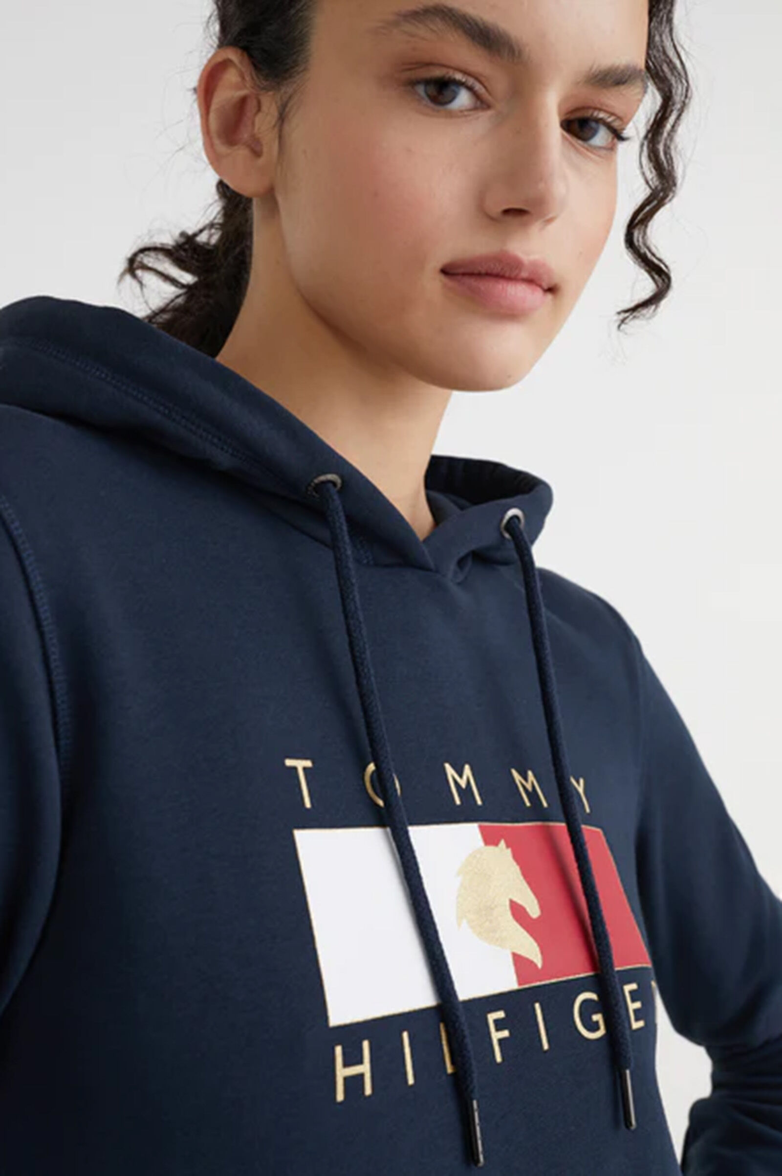 Buy Tommy Hilfiger Golden Style Women s Hoodie horze