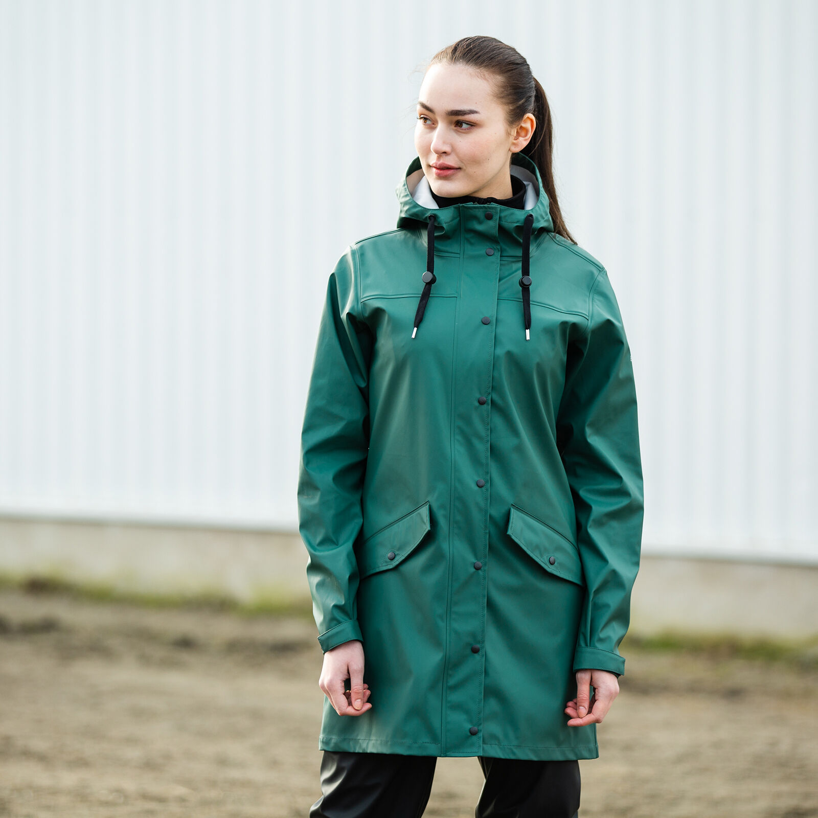 Rains dark teal on sale