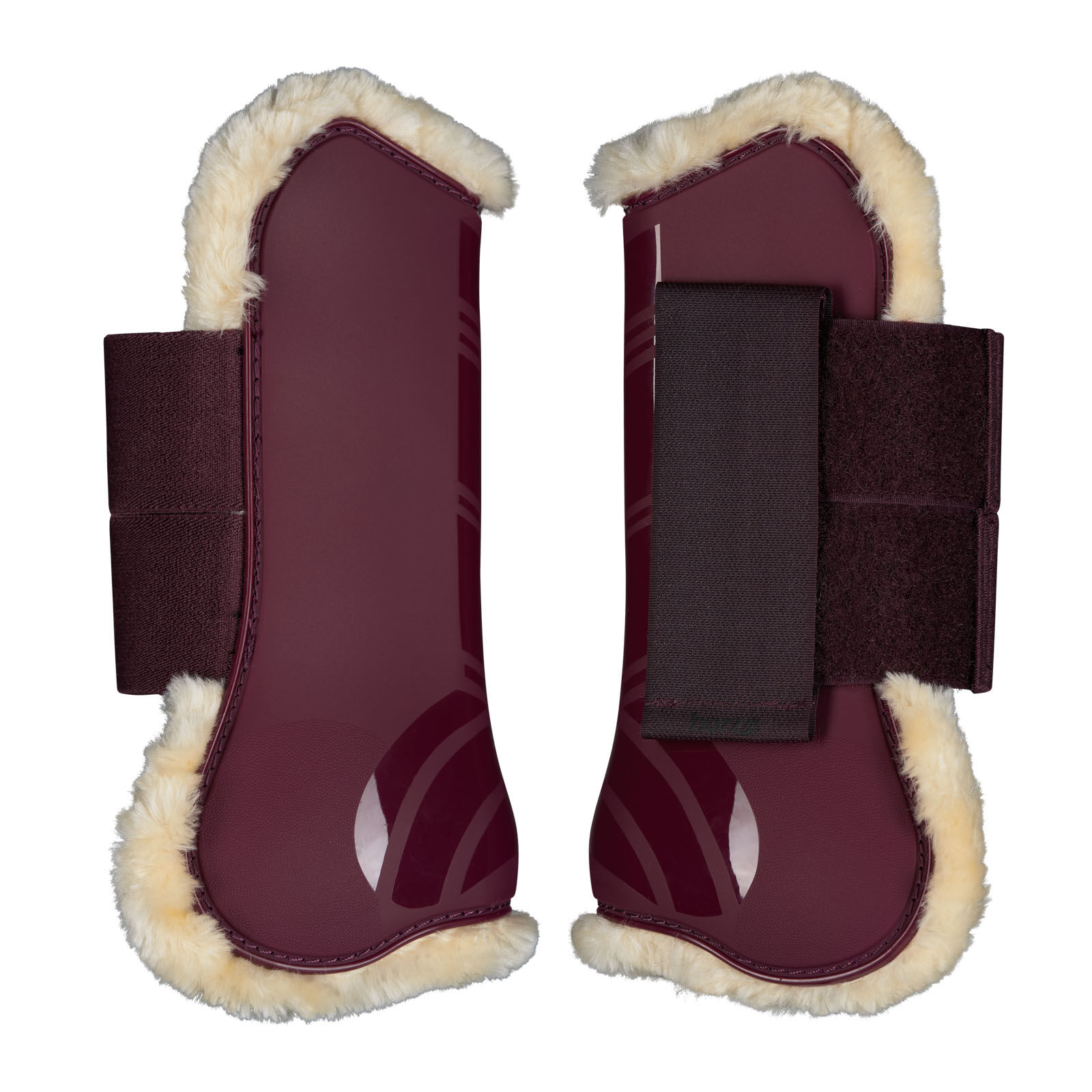 Burgundy 2025 tendon boots