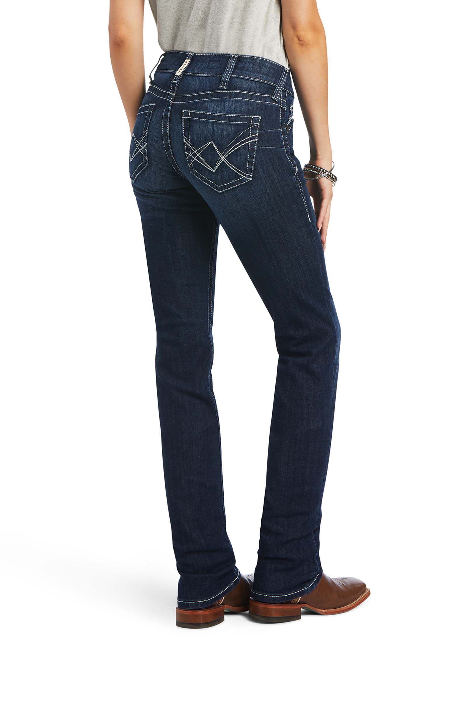 Ariat wide leg jeans sales