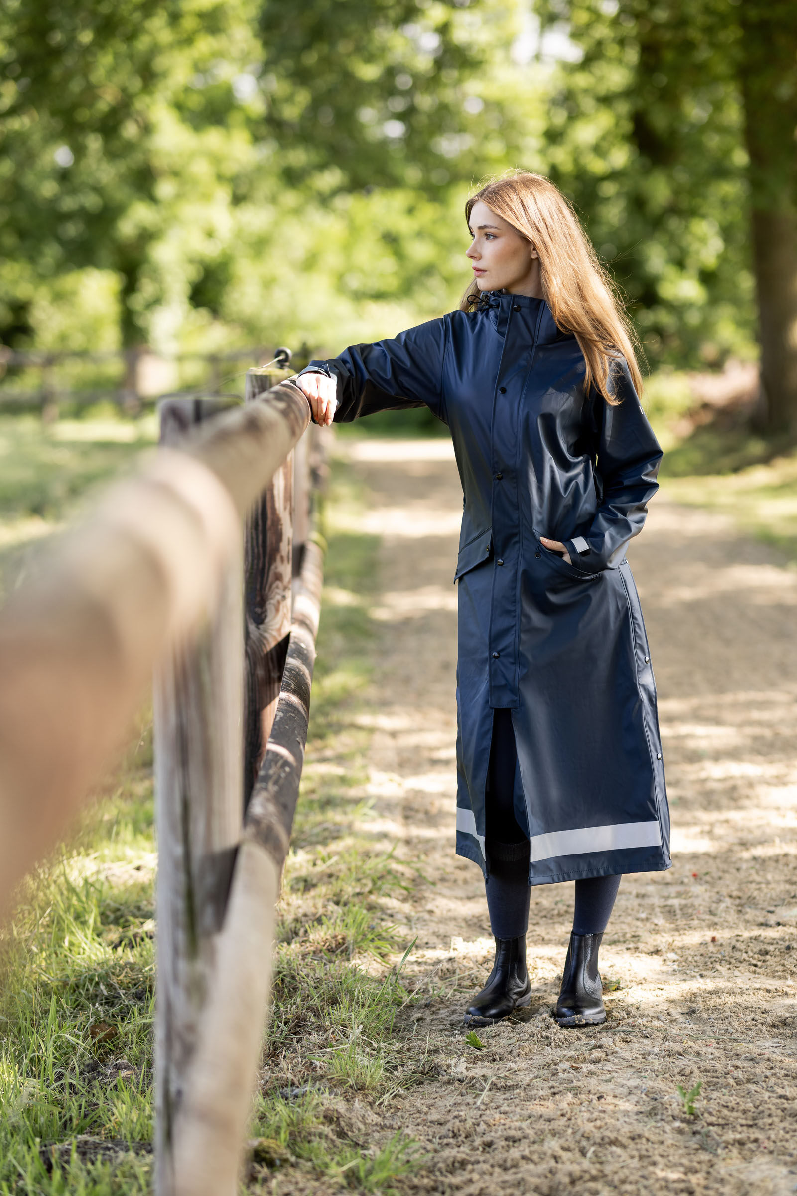 Women's maxi raincoat online