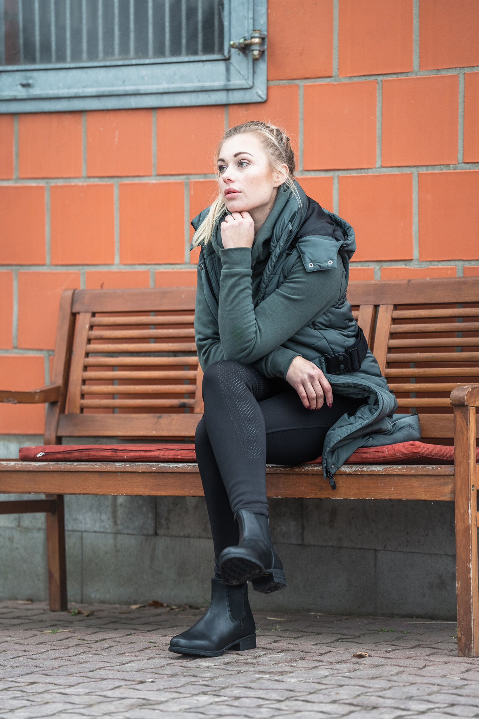 Hunter top boots vegan