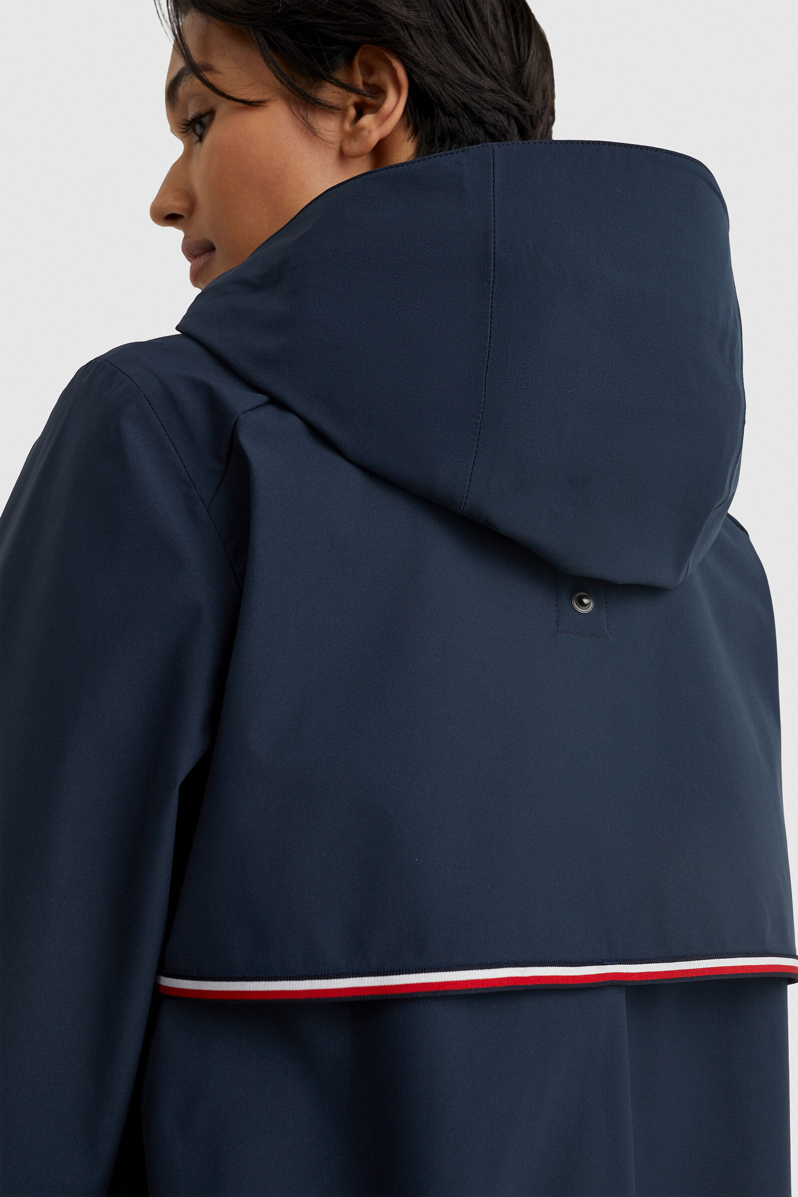 Tommy hilfiger sale hooded rain jacket