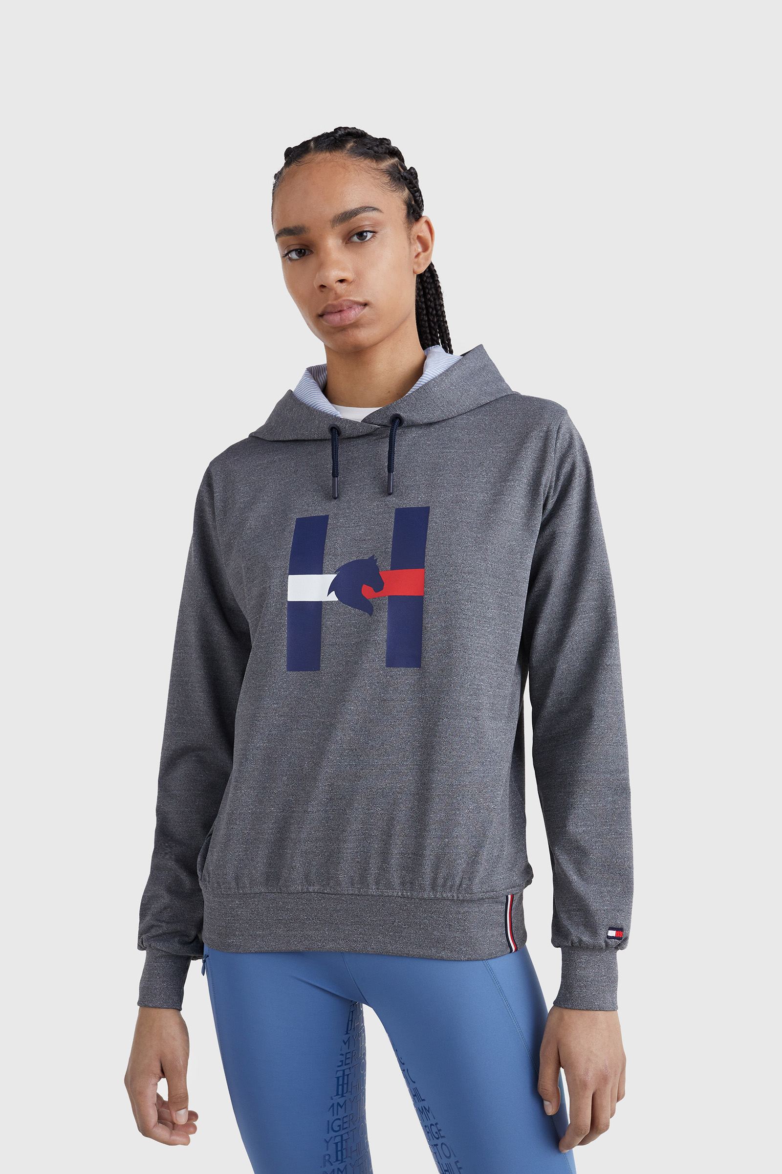 Tommy hilfiger women's fleece hoodie Clearance