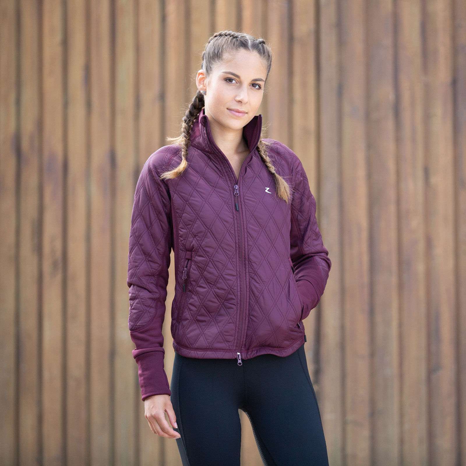 Ladies lightweight deals padded jacket
