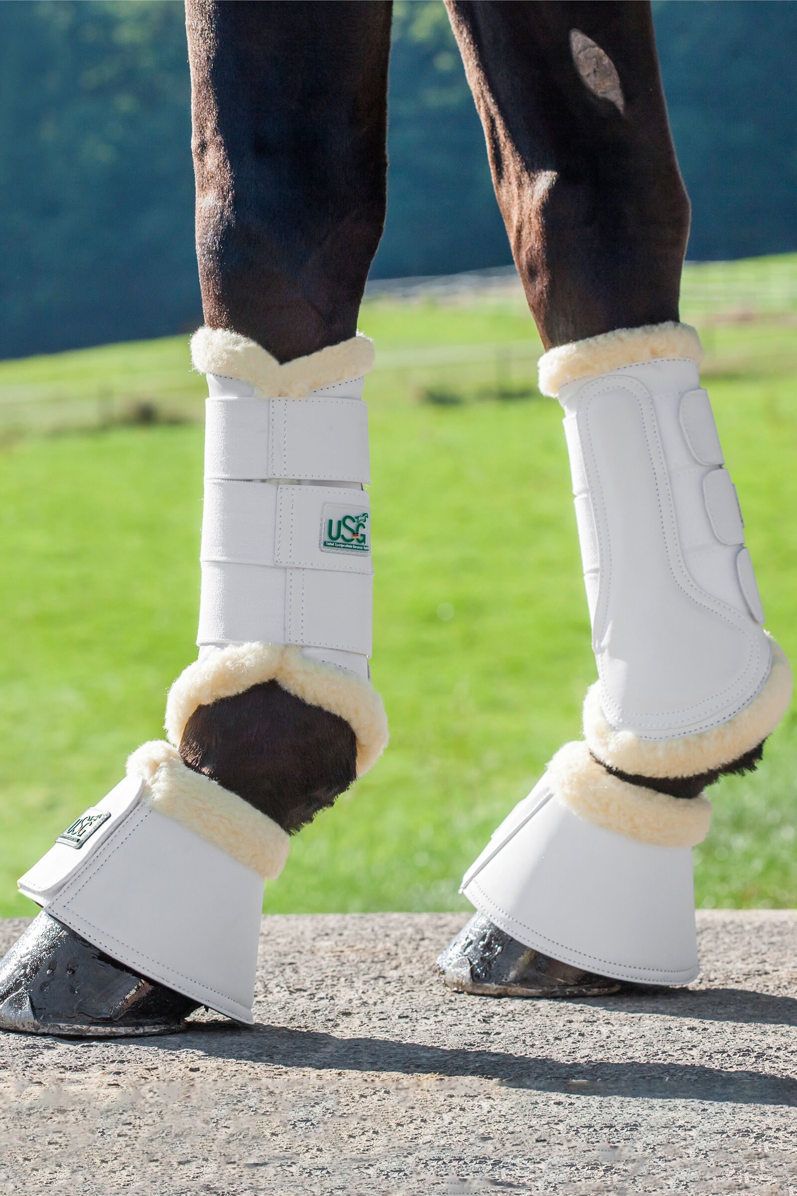 White bell on sale boots