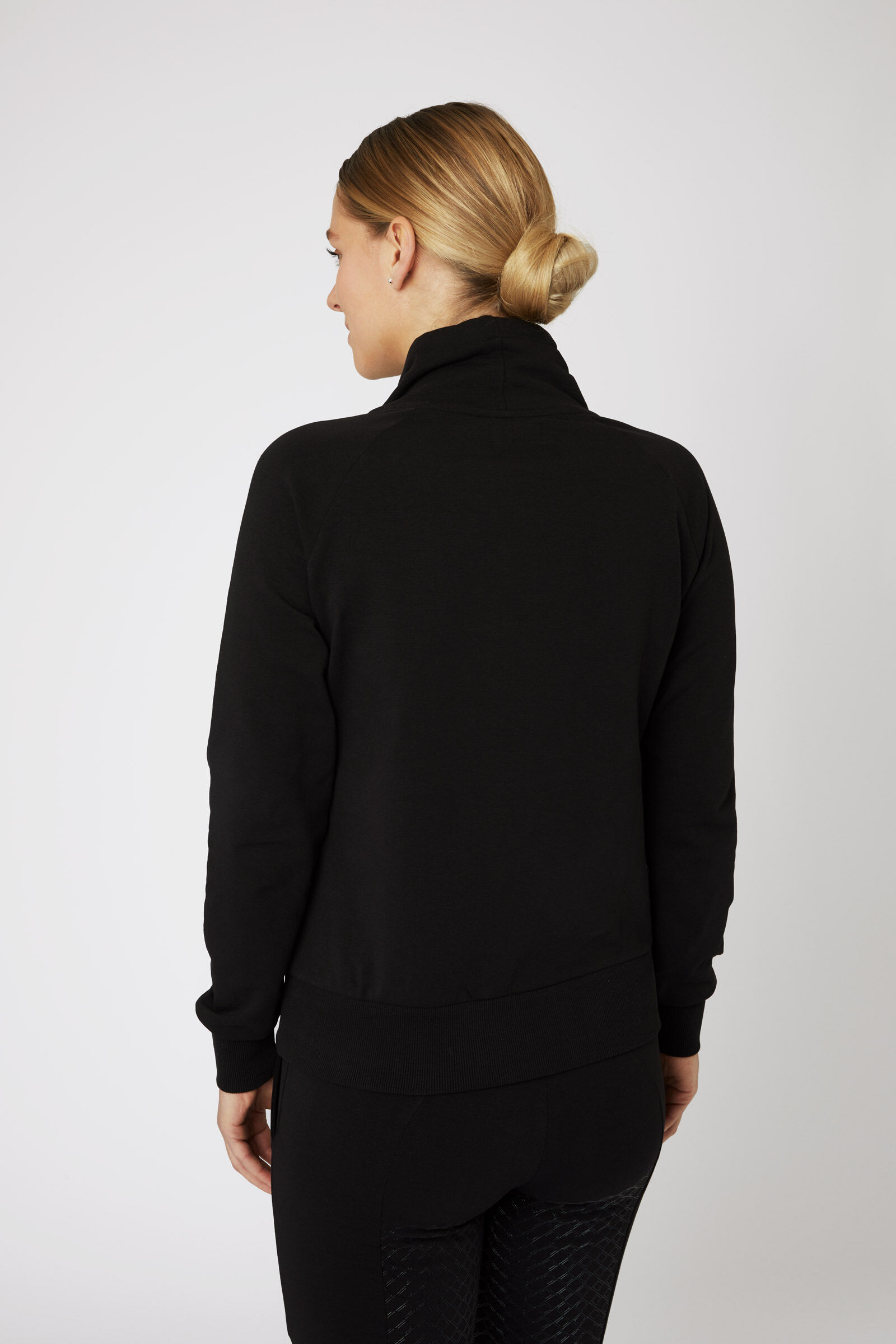 Black cotton deals sweatshirt womens