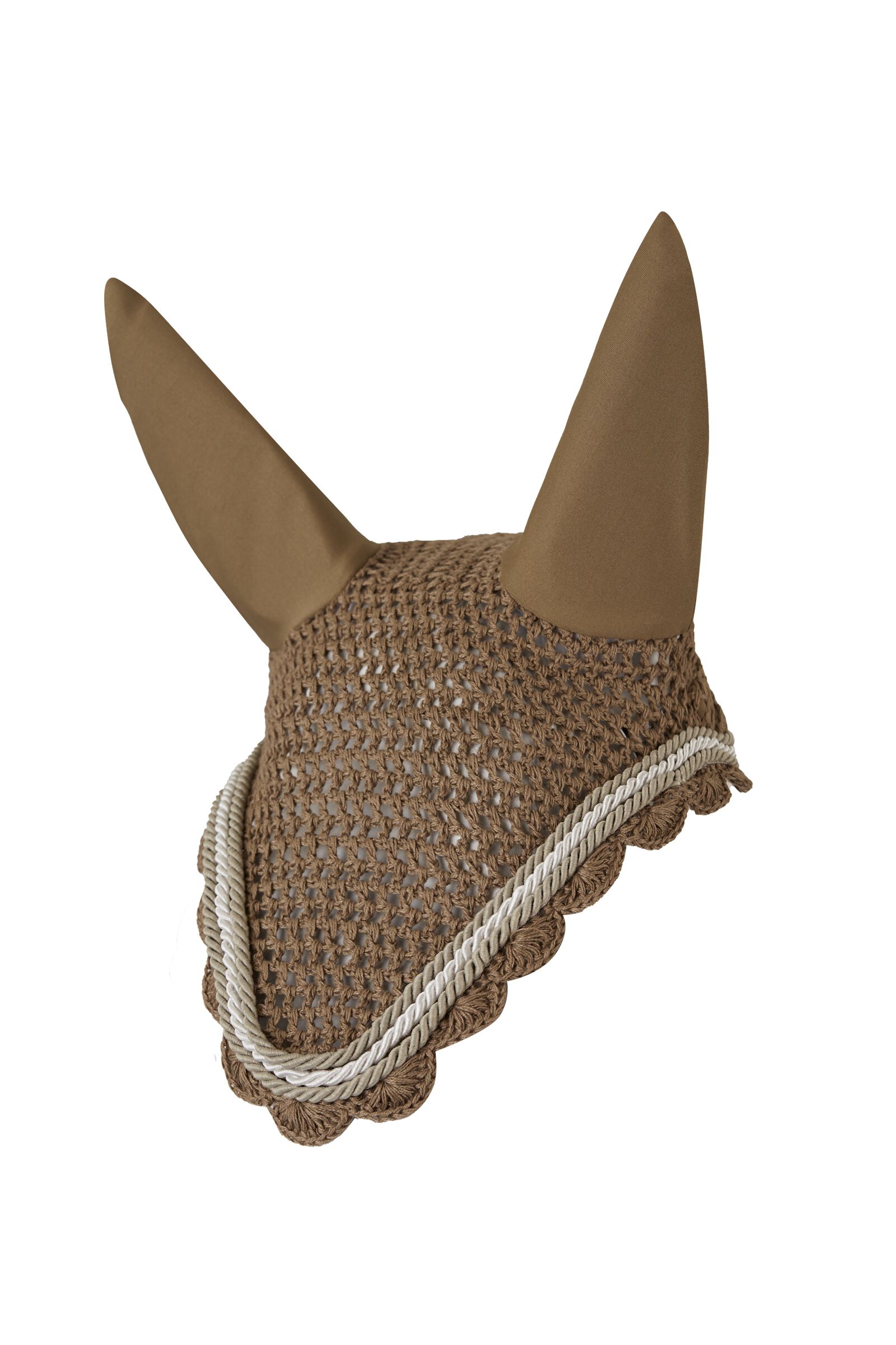 Amazon.com: HORZE Windsor Ear Net - White - Pony : Pet Supplies