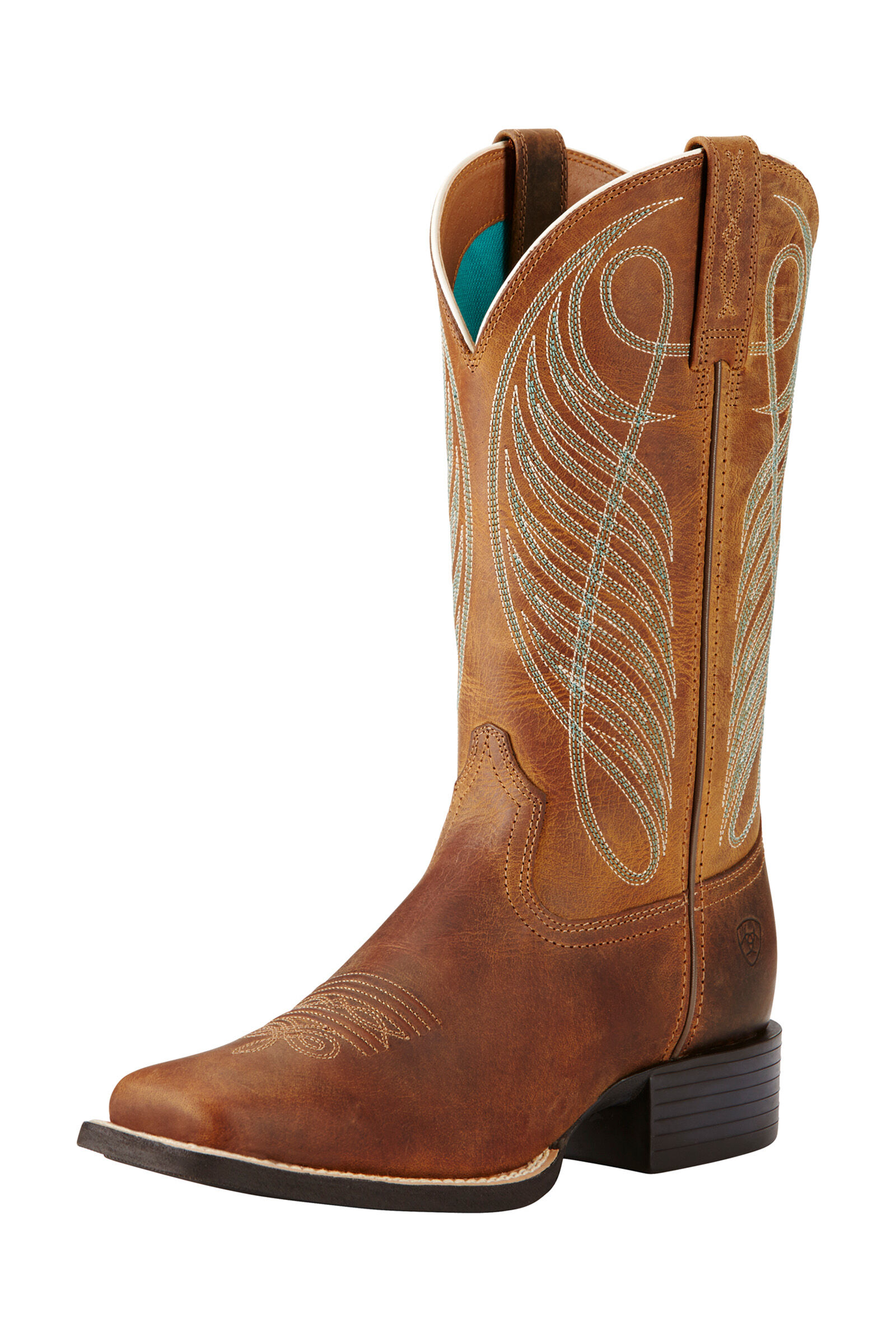 Buy Ariat Round Up Wide Square Toe Woman s Western Boots horze