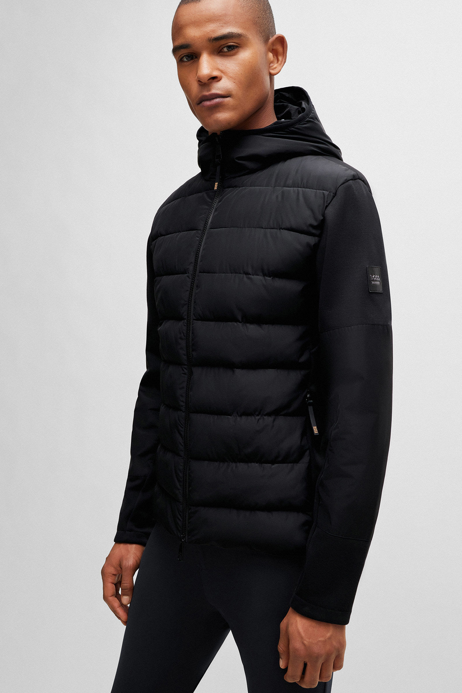 Hybrid padded jacket clearance