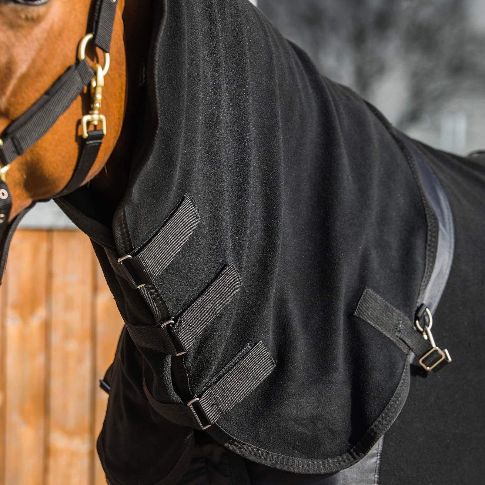 Back on track fleece rug sales
