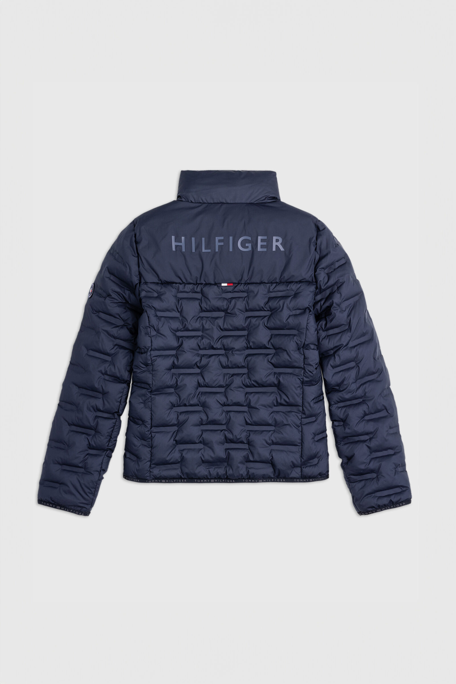 Tommy hilfiger puffer jacket women's sale top