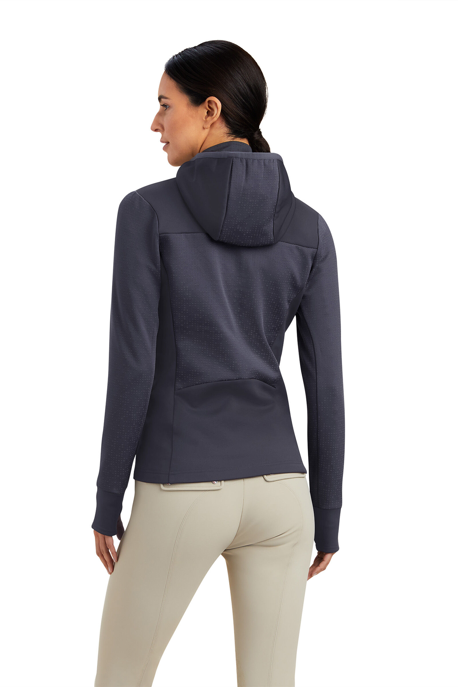 Dark grey 2025 zip hoodie women's