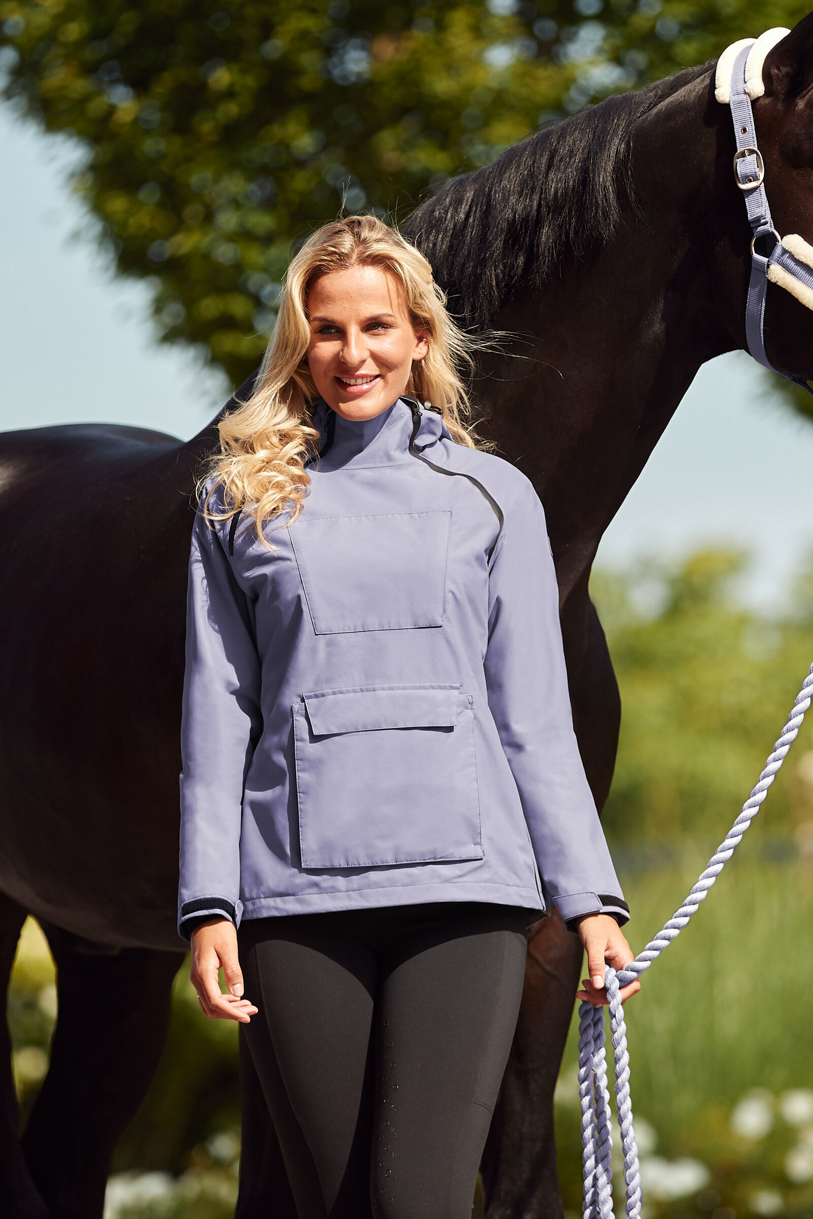 Horse riding 2025 rain jacket
