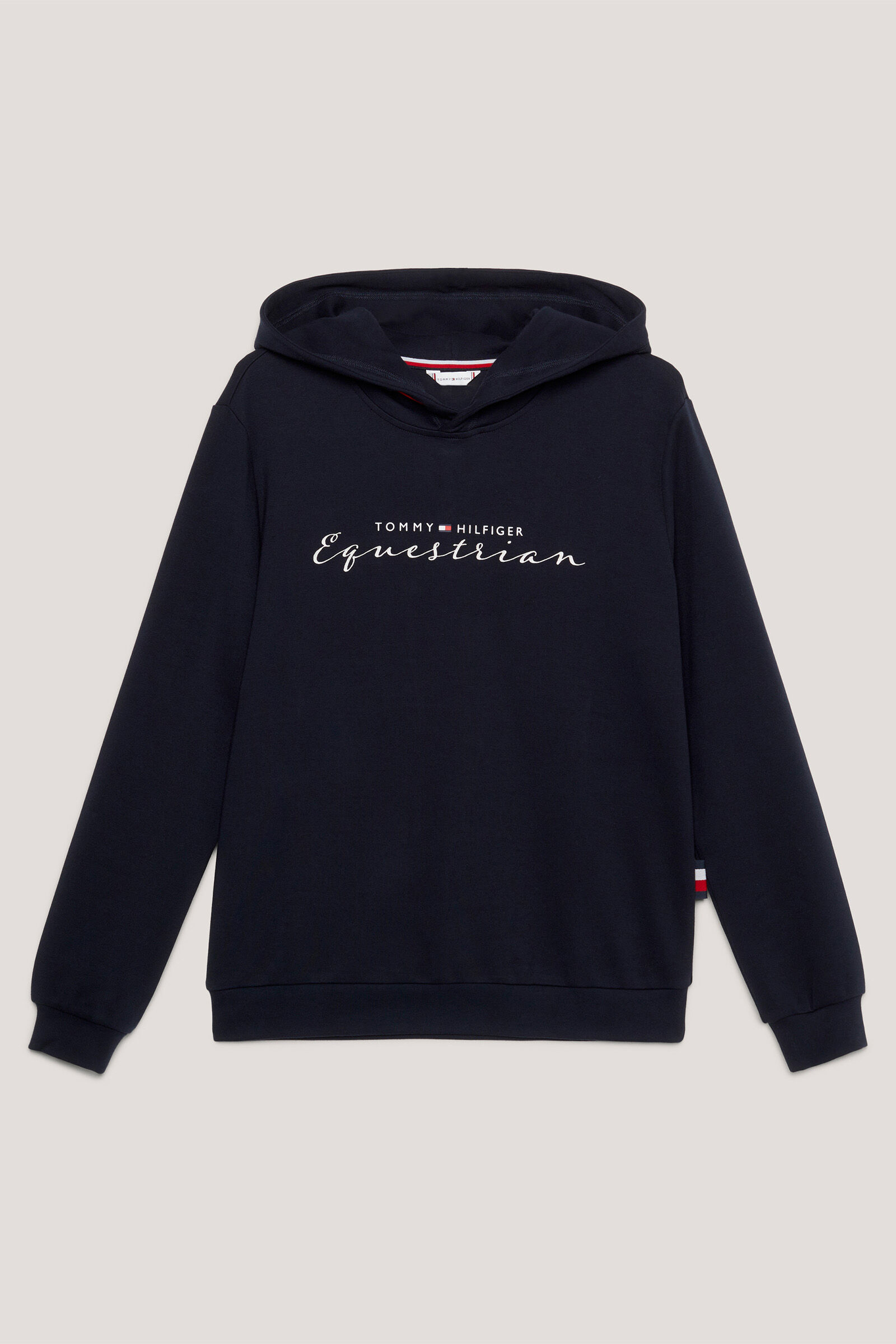Tommy hilfiger black hoodie womens sale